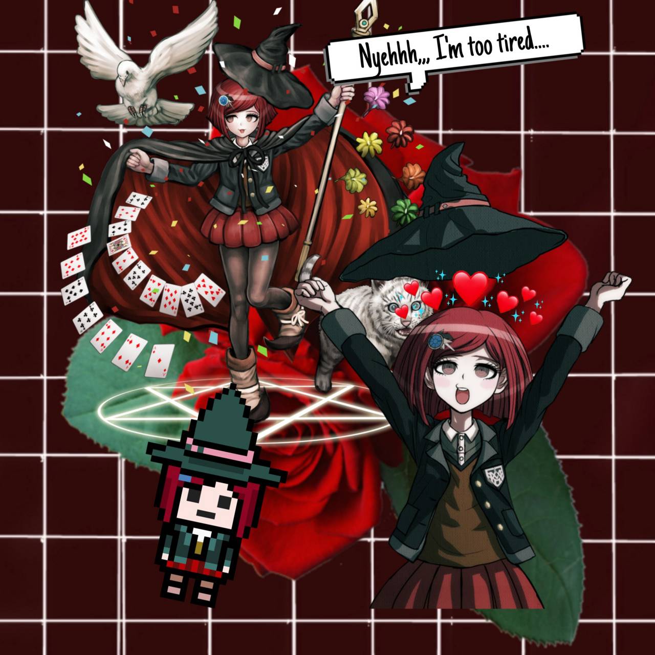1280x1280 Himiko Yumeno wallpaper