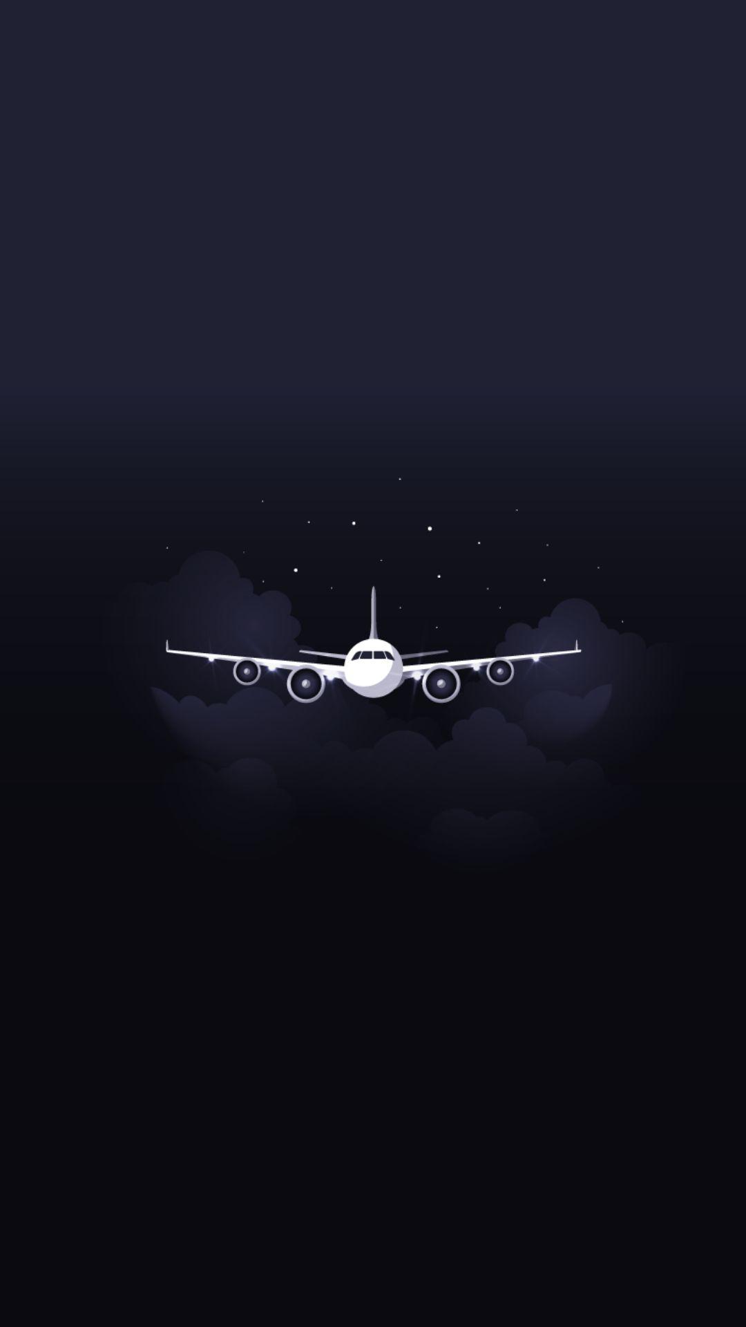 1080x1920 Airplane, Sky, Airline, Air travel, Aircraft, Vehicle Free Phone Wallpaper