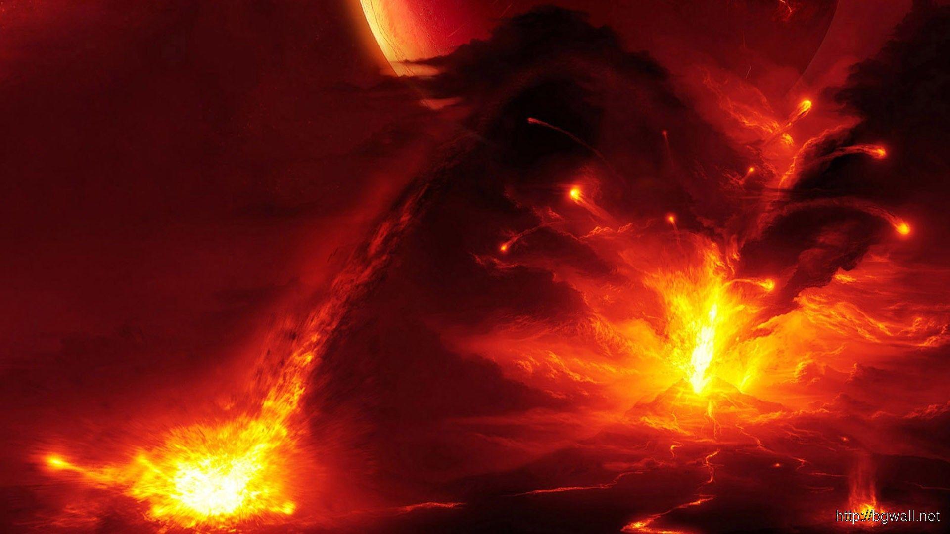 1920x1080 Volcano Eruption Wallpaper 3169