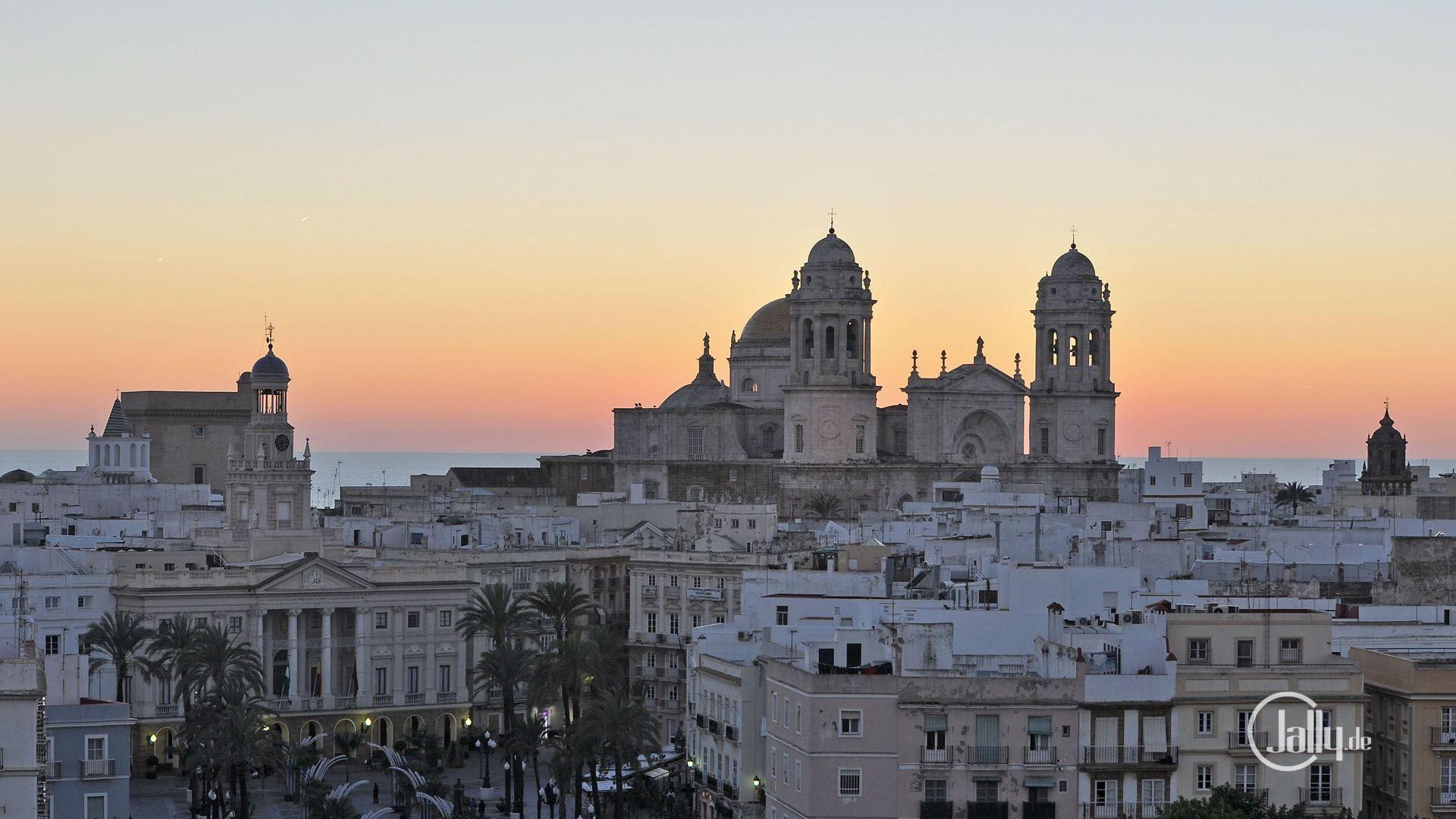 1920x1080 World / Spain / Cadiz / Skyline of Cadiz