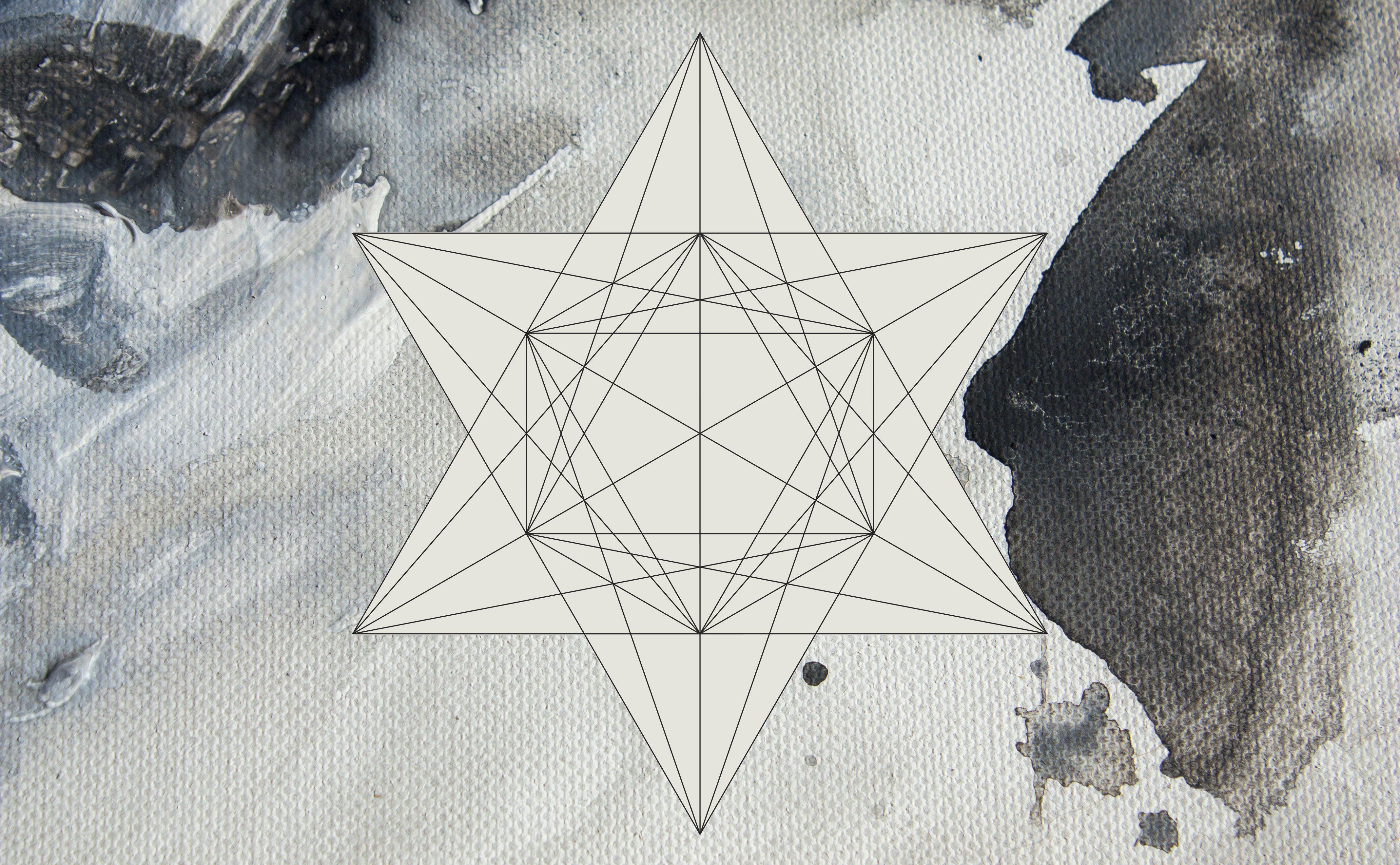 4272x2640 merkaba doodle. the Sun Hermit