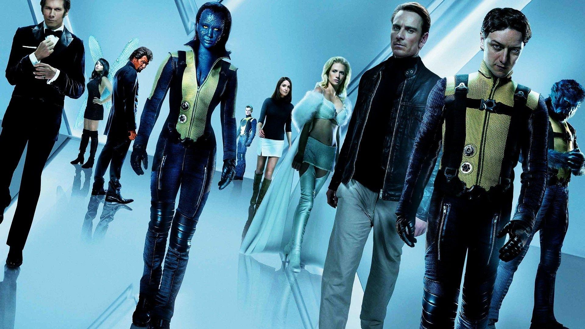 1920x1080 movies, X Men: First Class, Magneto, Charles Xavier, Mystique, James McAvoy, Michael Fassbender, Beast (character), Jennifer Lawrence, Emma Frost Wallpaper HD / Desktop and Mobile Background