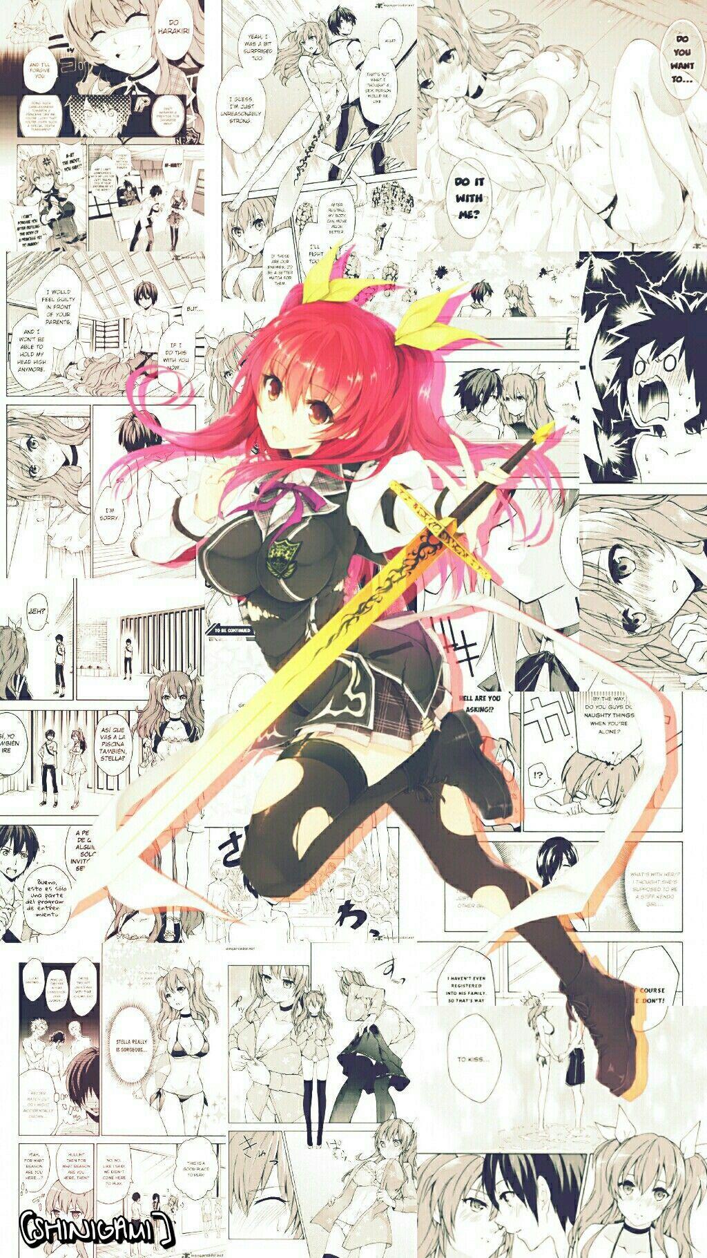 1024x1821 Rakudai Kishi No Cavalry “Stella Vermillion” Fondo de Pantalla v2. Personajes de anime, Wallpaper de anime, Arte de anime