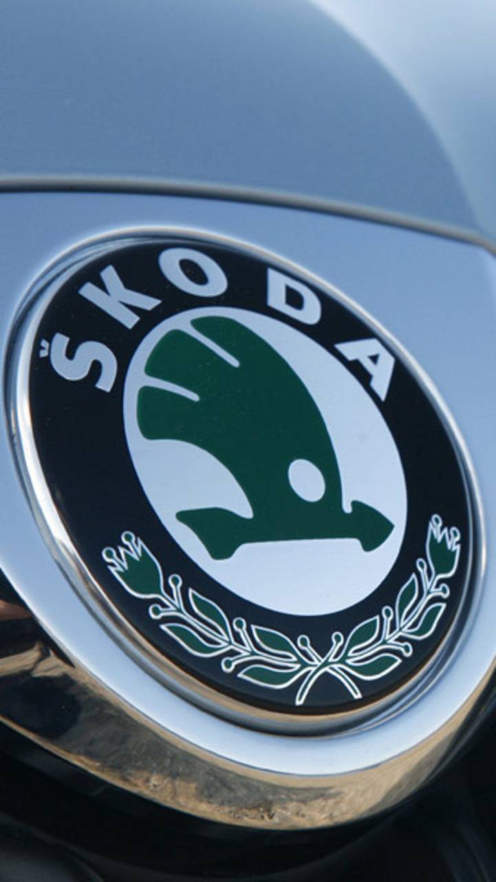 721x1280 Skoda logo old wallpaper