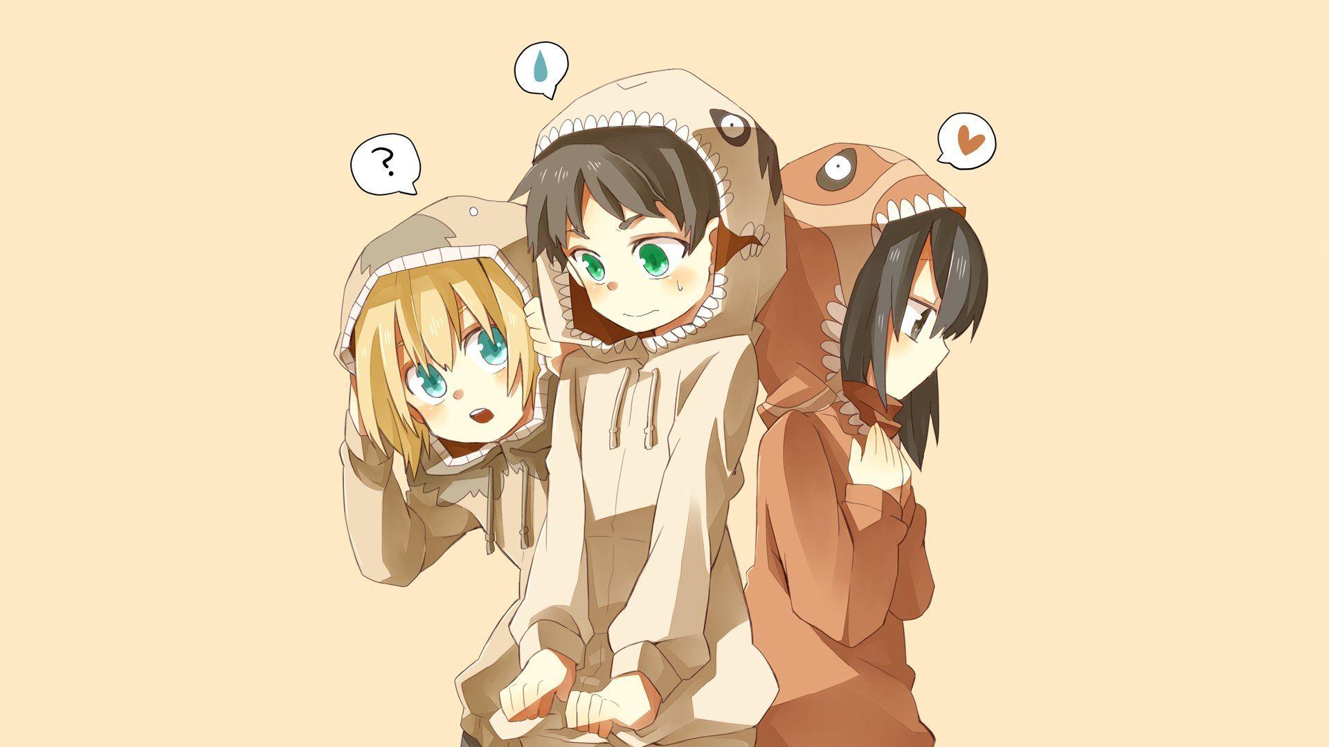 Attack On Titan Cute Wallpapers Top Free Attack On Titan Cute