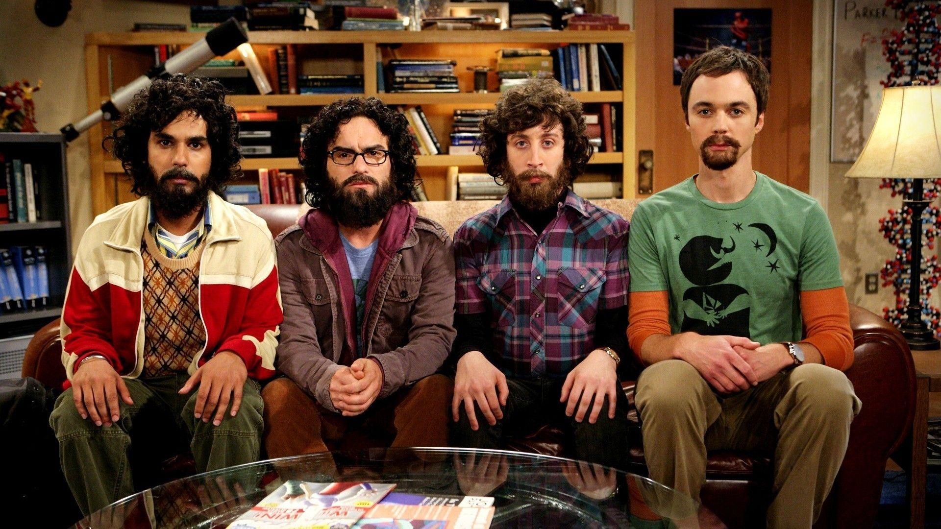 1920x1080 The Big Bang Theory Main Cast Desktop Wallpaper
