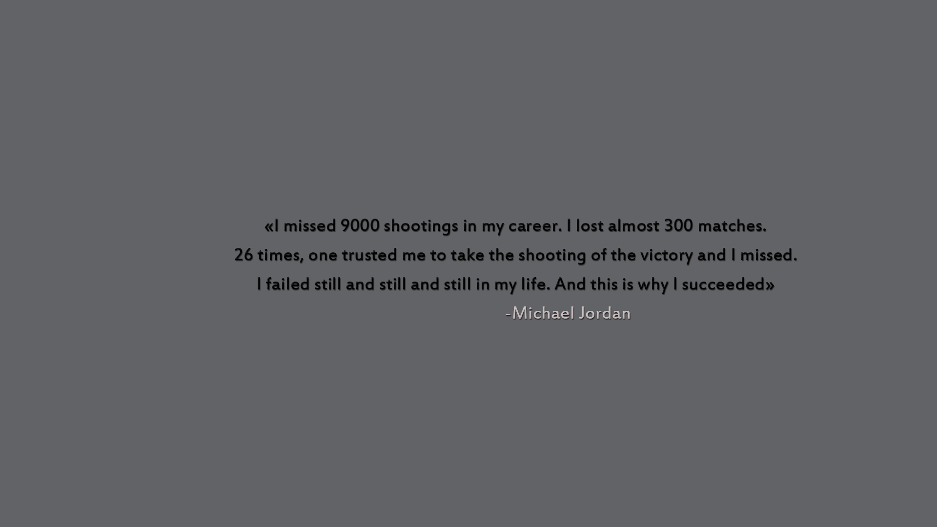 1920x1080 Free download Michael Jordan Quotes Wallpaper [1920x1080] for your Desktop, Mobile & Tablet. Explore Michael Jordan Quotes Wallpaper. Michael Jordan Desktop Wallpaper, Michael Jordan iPhone 6 Wallpaper