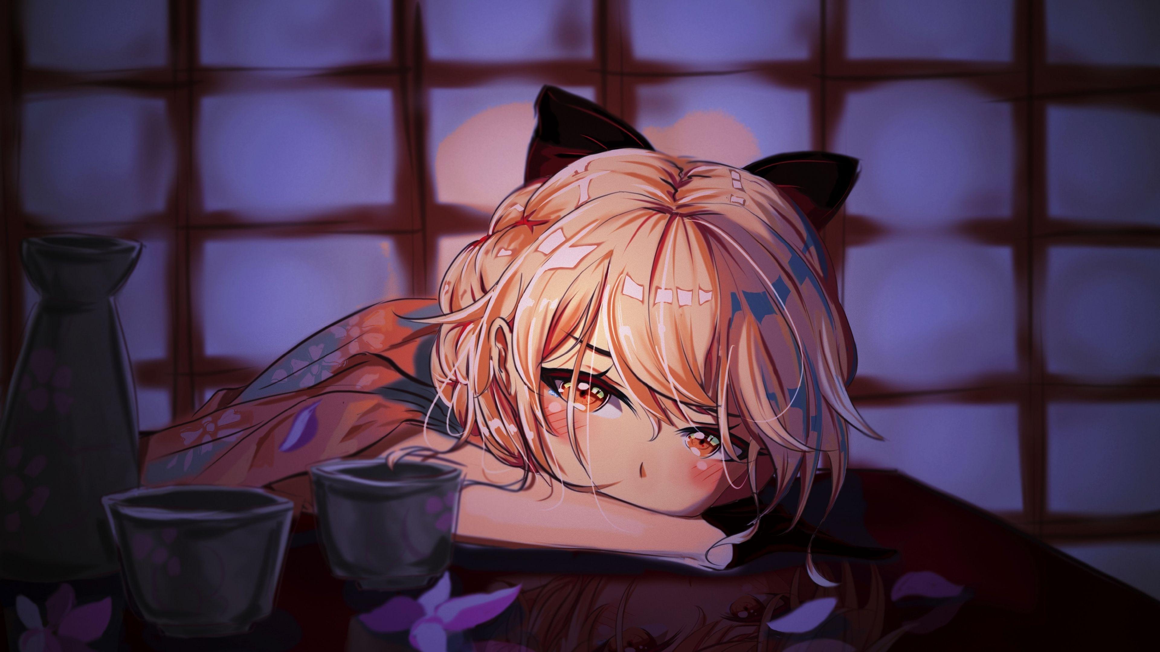 3840x2160 Download 3840x2160 wallpaper girls frontline, relaxed, anime girl, 4k, uhd 16: widescreen, 3840x2160 HD image, background, 2579