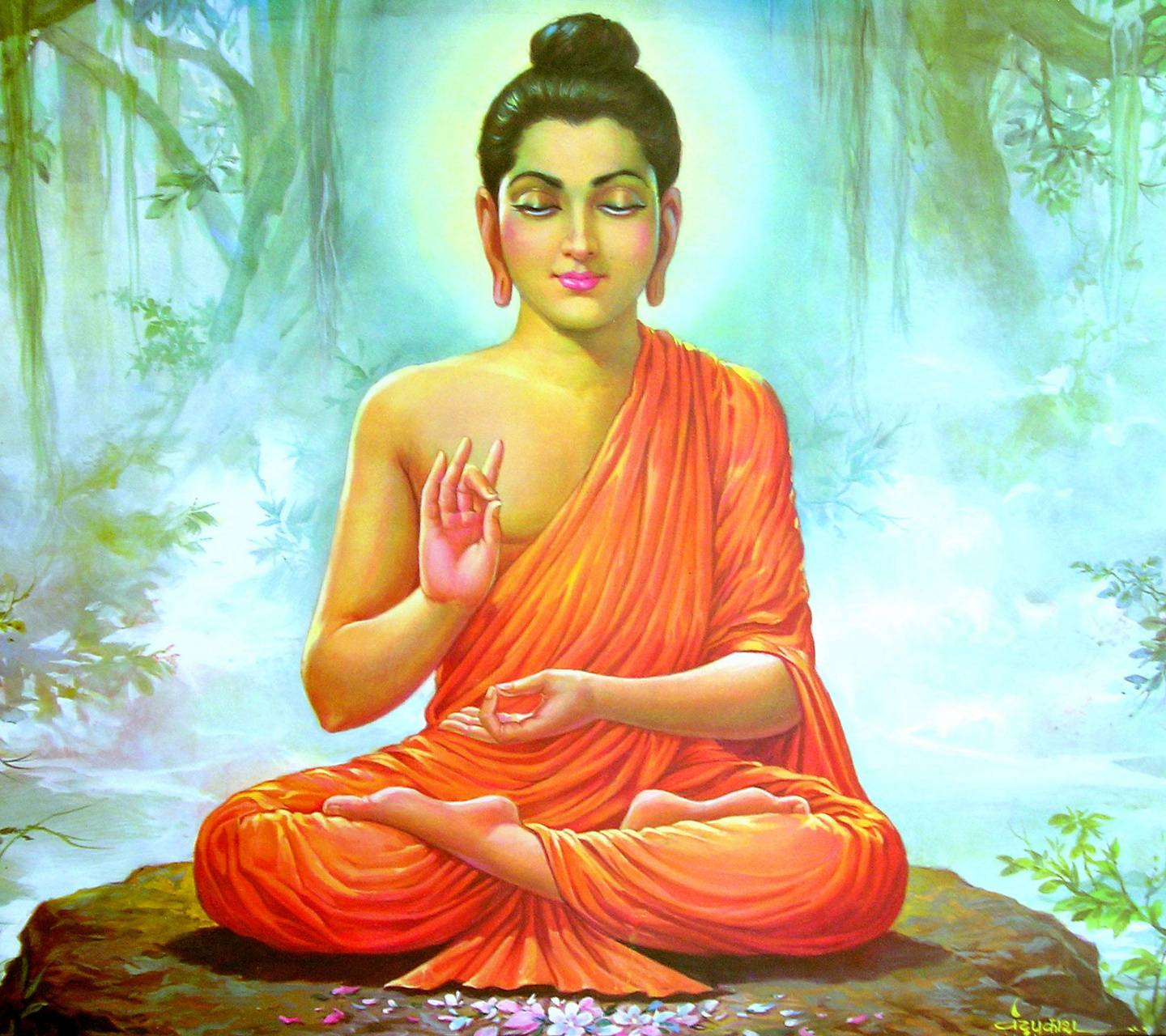 1440x1280 Buddha Wallpaper by ZEDGE™