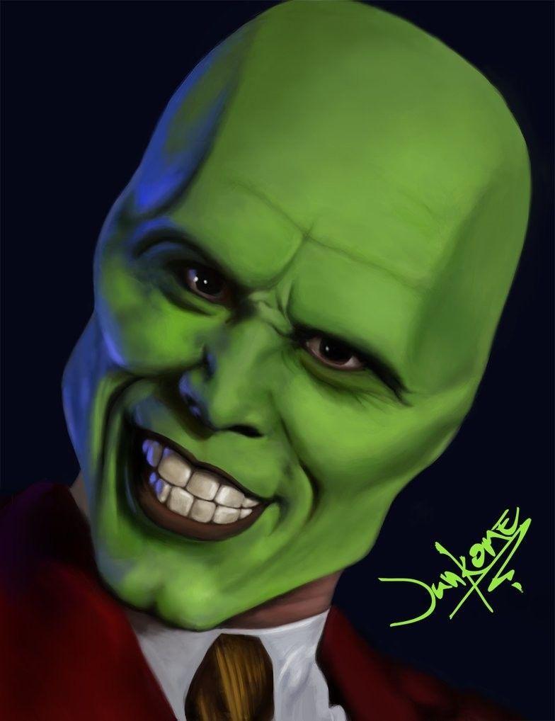 784x1018 The Mask Artwork LOYEJ. The Mask Cartoon, Movie Artwork, Cartoon Character Tattoos