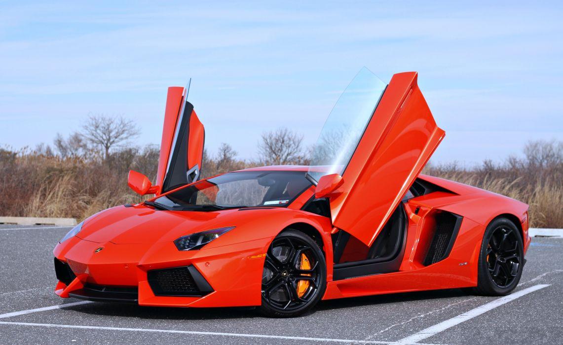 1141x700 Lamborghini Aventador Lp700 4 Orange Roard Speed Supercar Cars Motors Race Force Wallpaperx2356