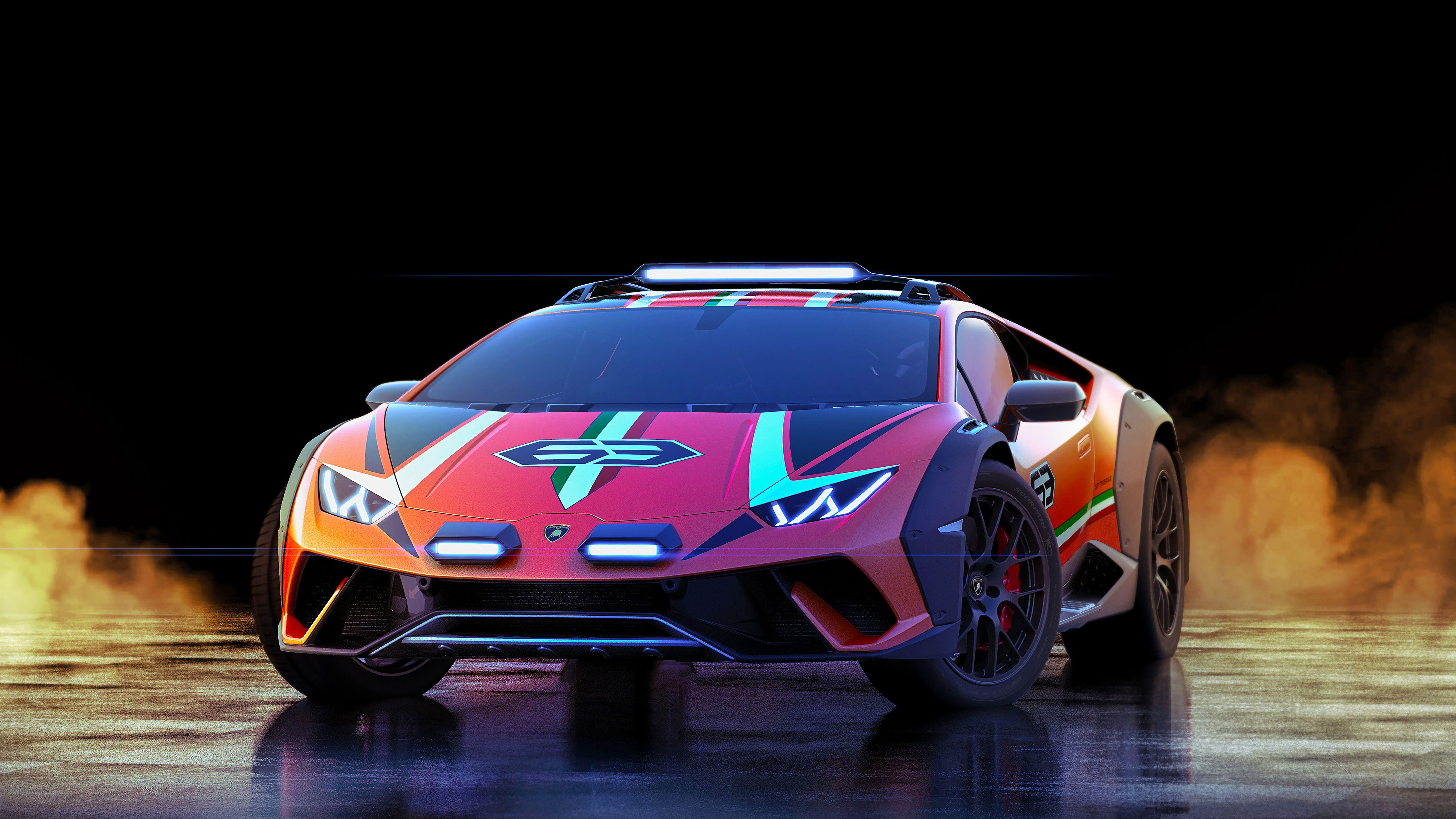 6000x3375 Lamborghini Huracan Sterrato 4K Wallpaper, Off Road Racing, 5K, Cars