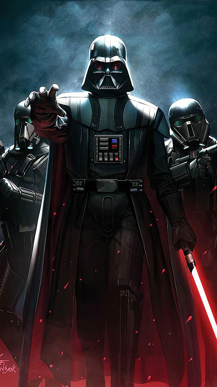 1080x1920 darth vaderart iPhone 8 Wallpaper Free Download