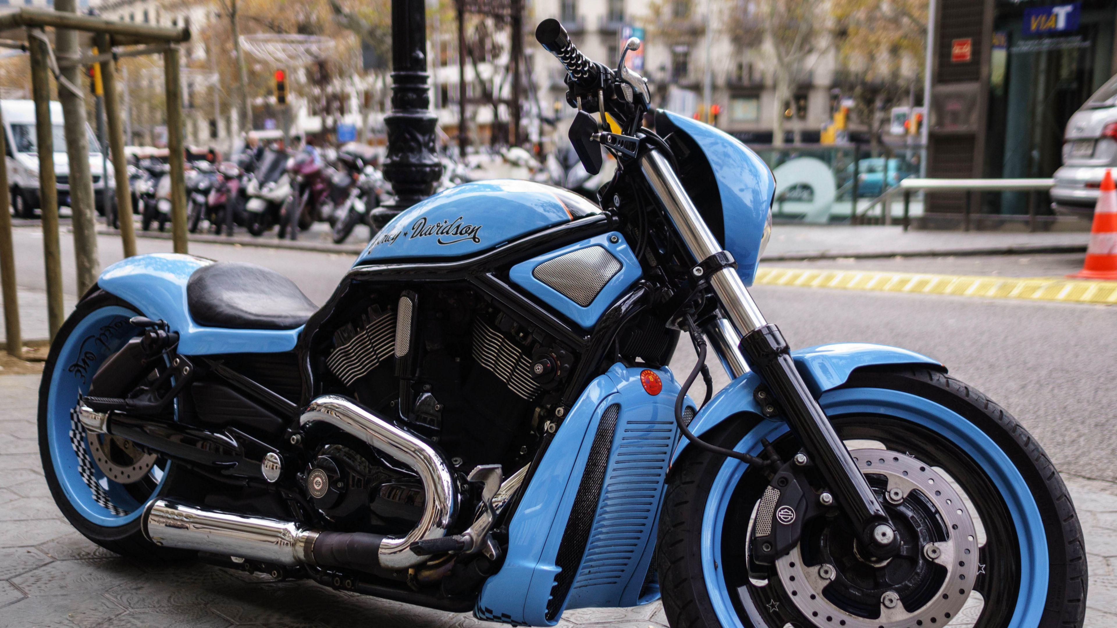 3840x2160 Harley Davidson Bikes Wallpaper