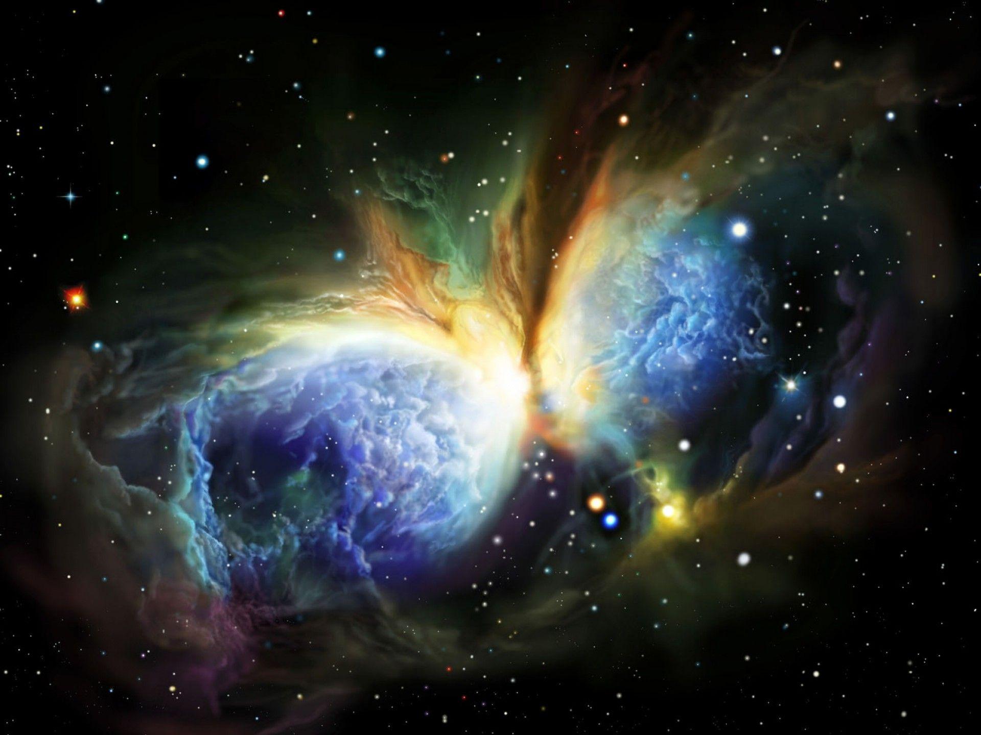 1920x1440 Download wallpaper 1920x1440 light, color, overflow, background HD background