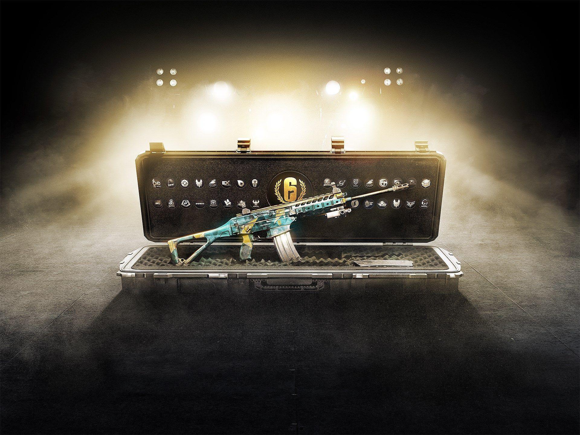 1920x1440 pro league weapon skins wallpaper photo download free. Tom clancy's rainbow six, Cool wallpaper, Desktop wallpaper