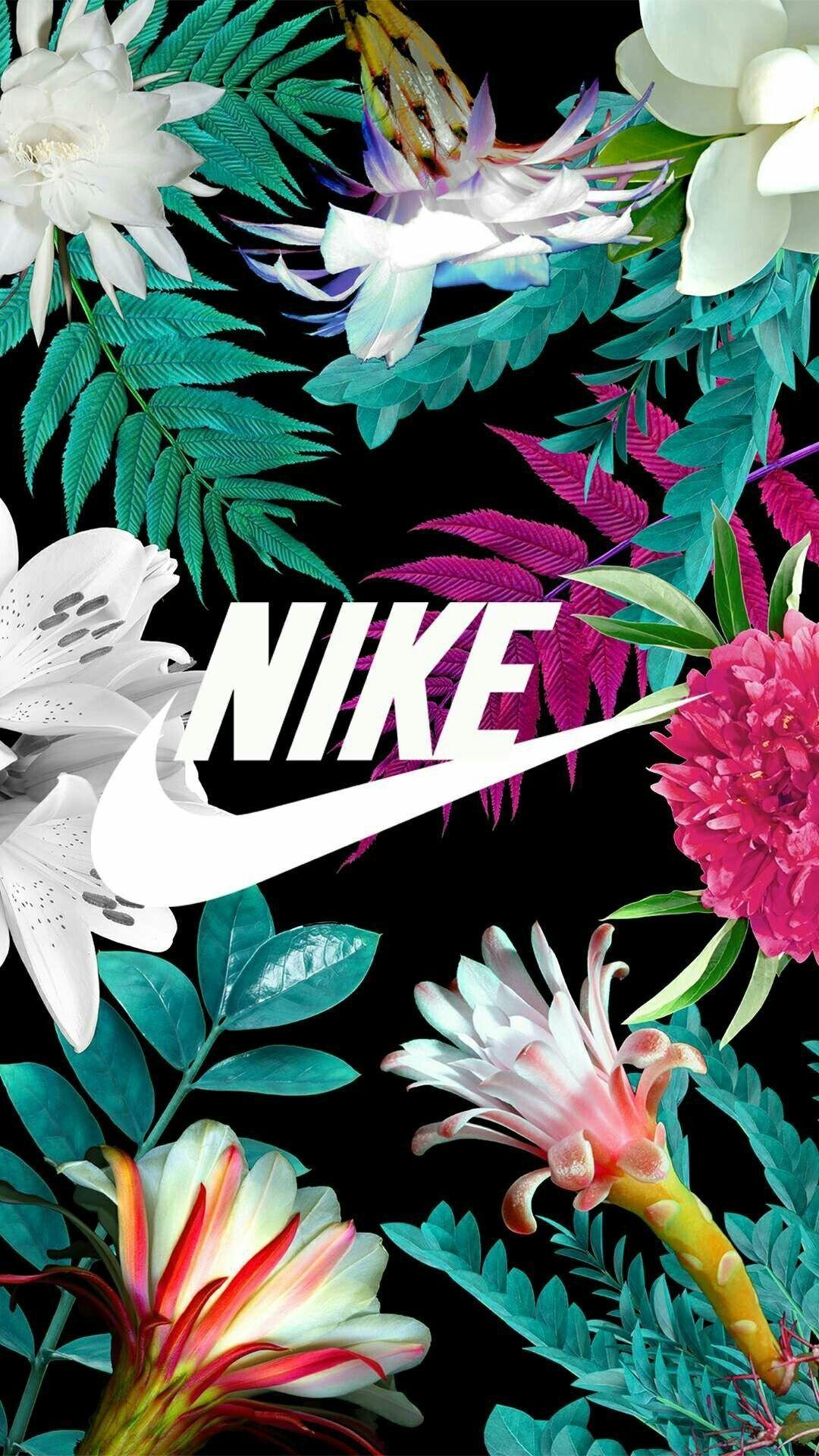 1080x1920 Floral Nike iPhone Wallpaper HD