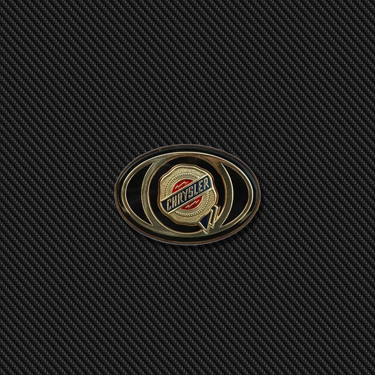 1280x1280 Chrysler Logo Wallpaper 1280×1280