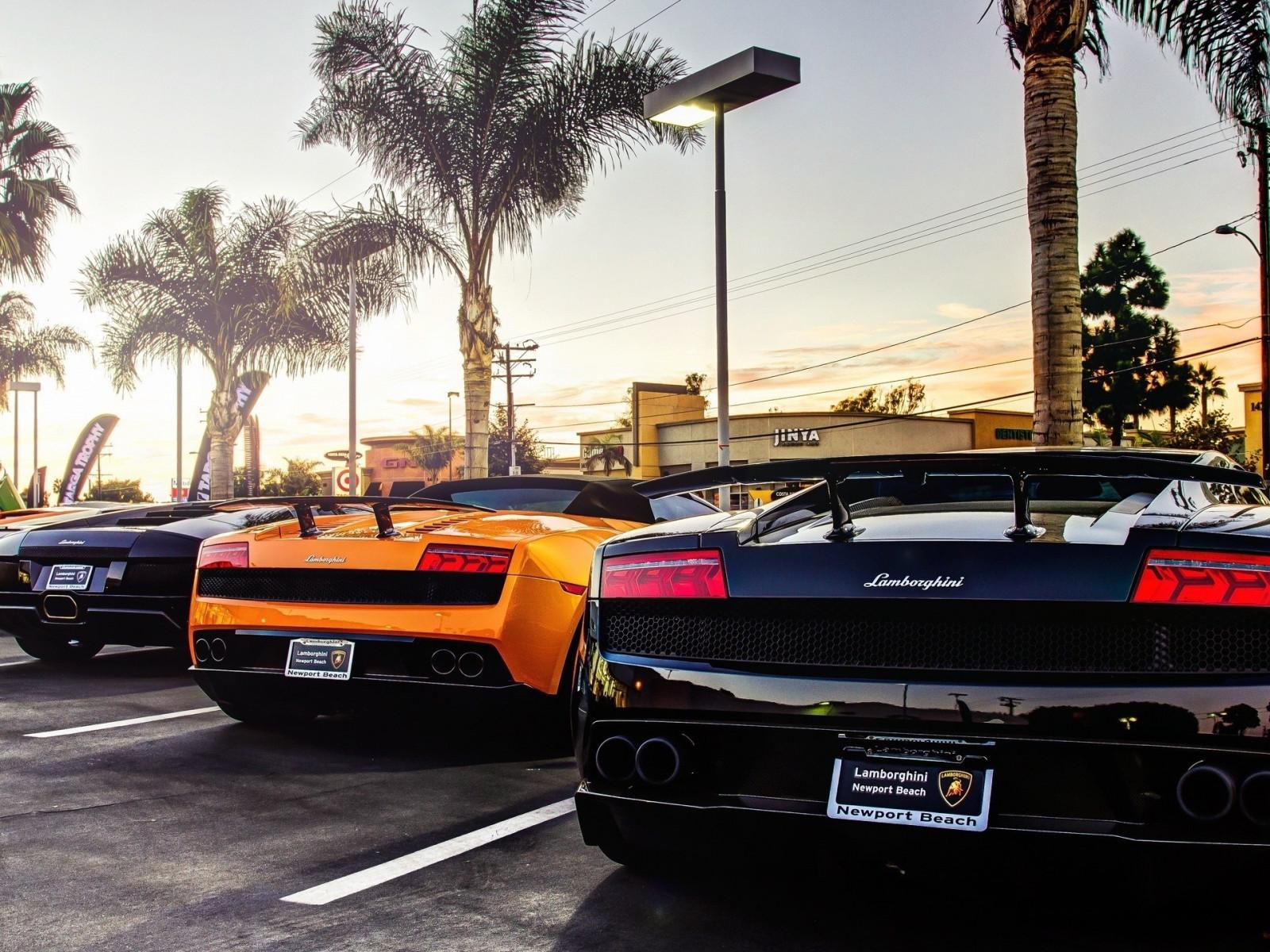 1600x1200 Lamborghini Newport Beach HD Desktop Wallpaper Background download