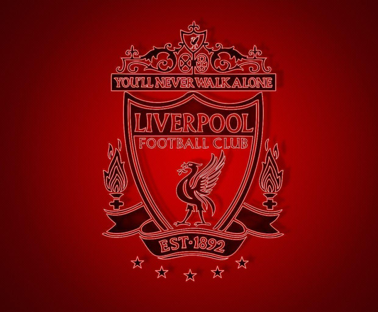 1240x1024 Wallpaper Logo Liverpool 2016