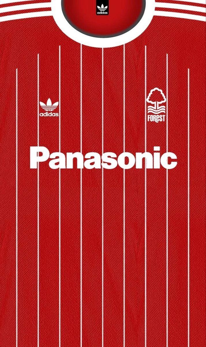 714x1200 Nottingham Forest wallpaper. Camisas de futebol, Camisa de futebol, Uniformes futebol