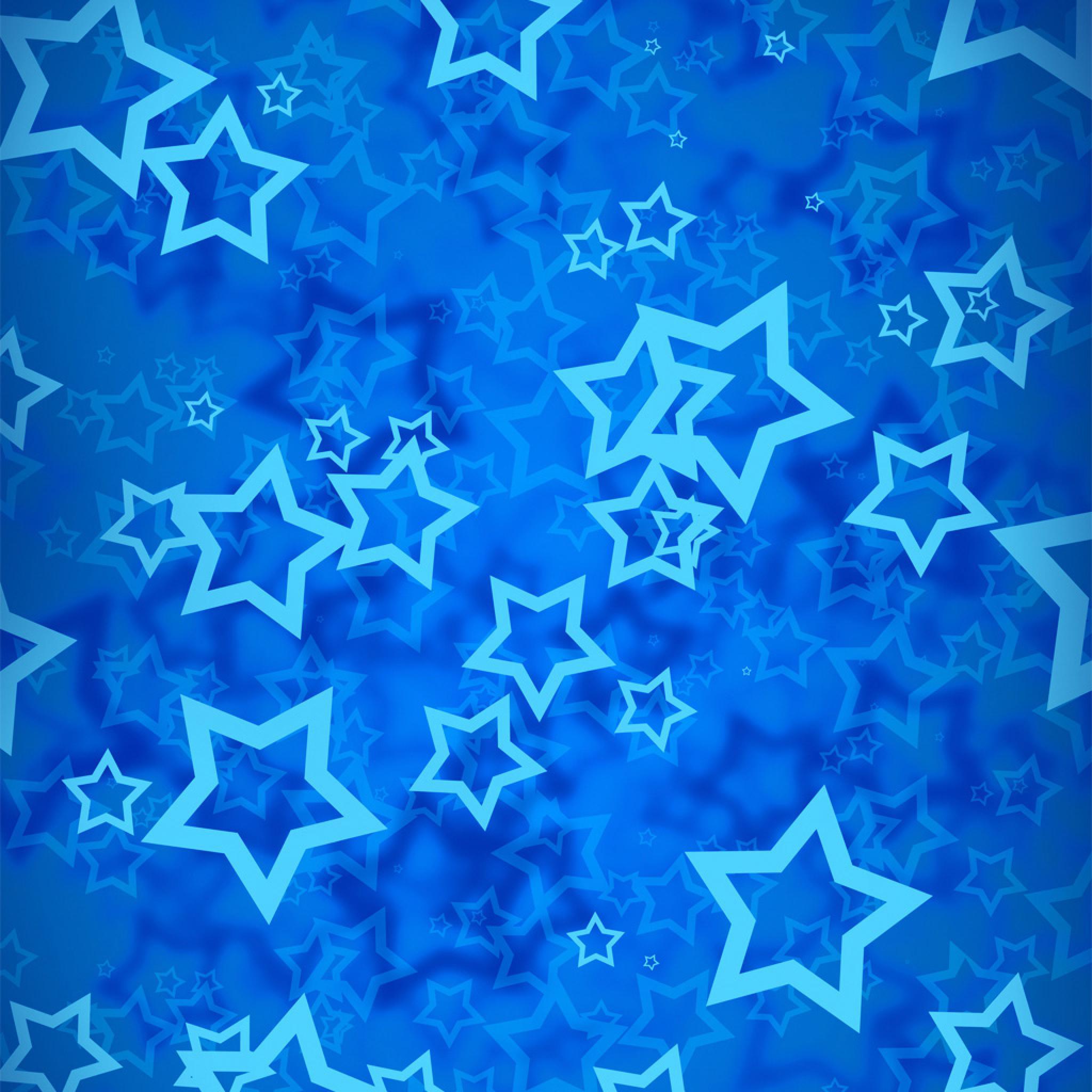 Wallpaper Blue and White Starry Night Sky, Background - Download Free Image
