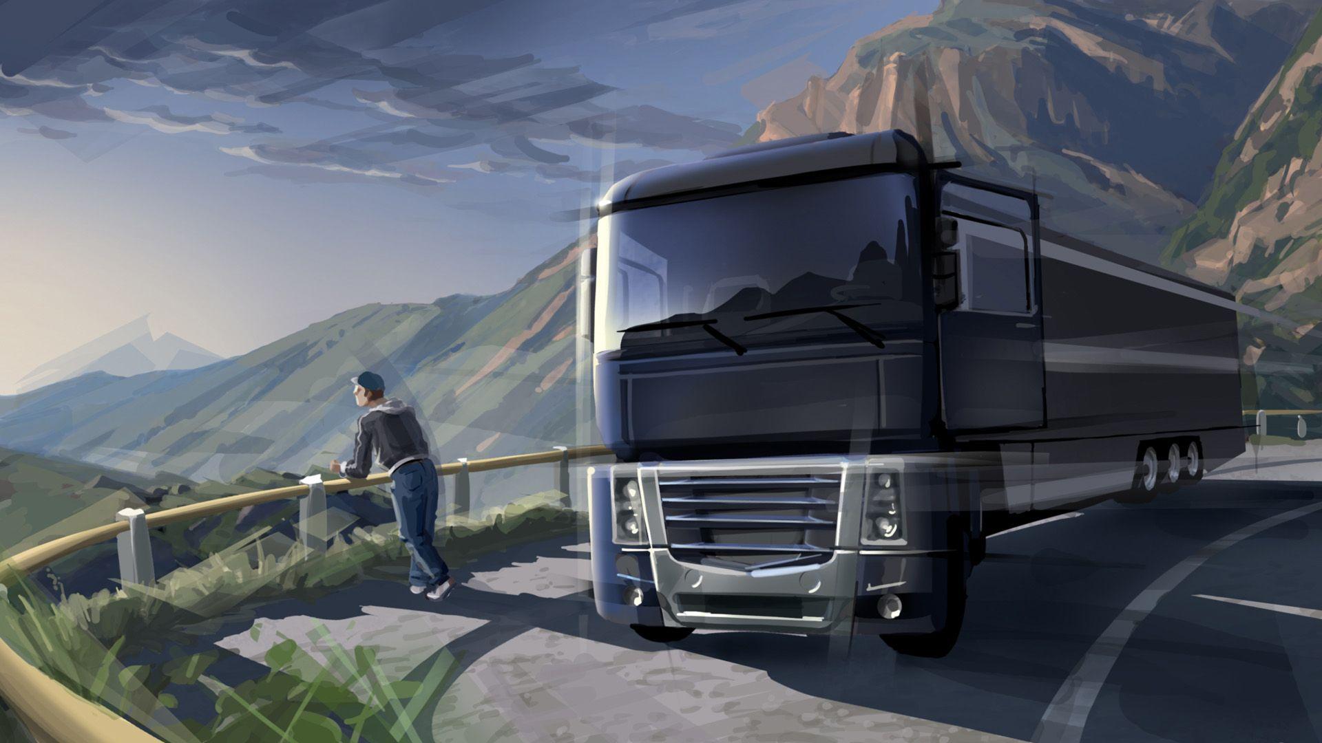 1920x1080 Euro Truck Simulator 2 HD Wallpaper