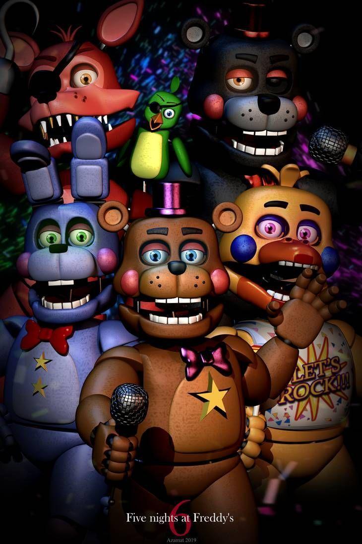 730x1095 Rockstar Freddy Wallpaper