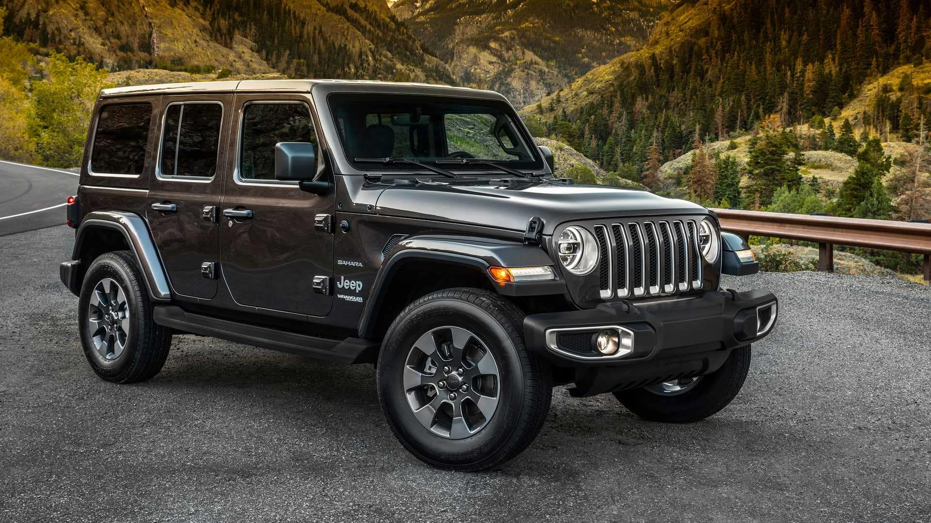 1920x1080 Jeep Wrangler 2020 Black