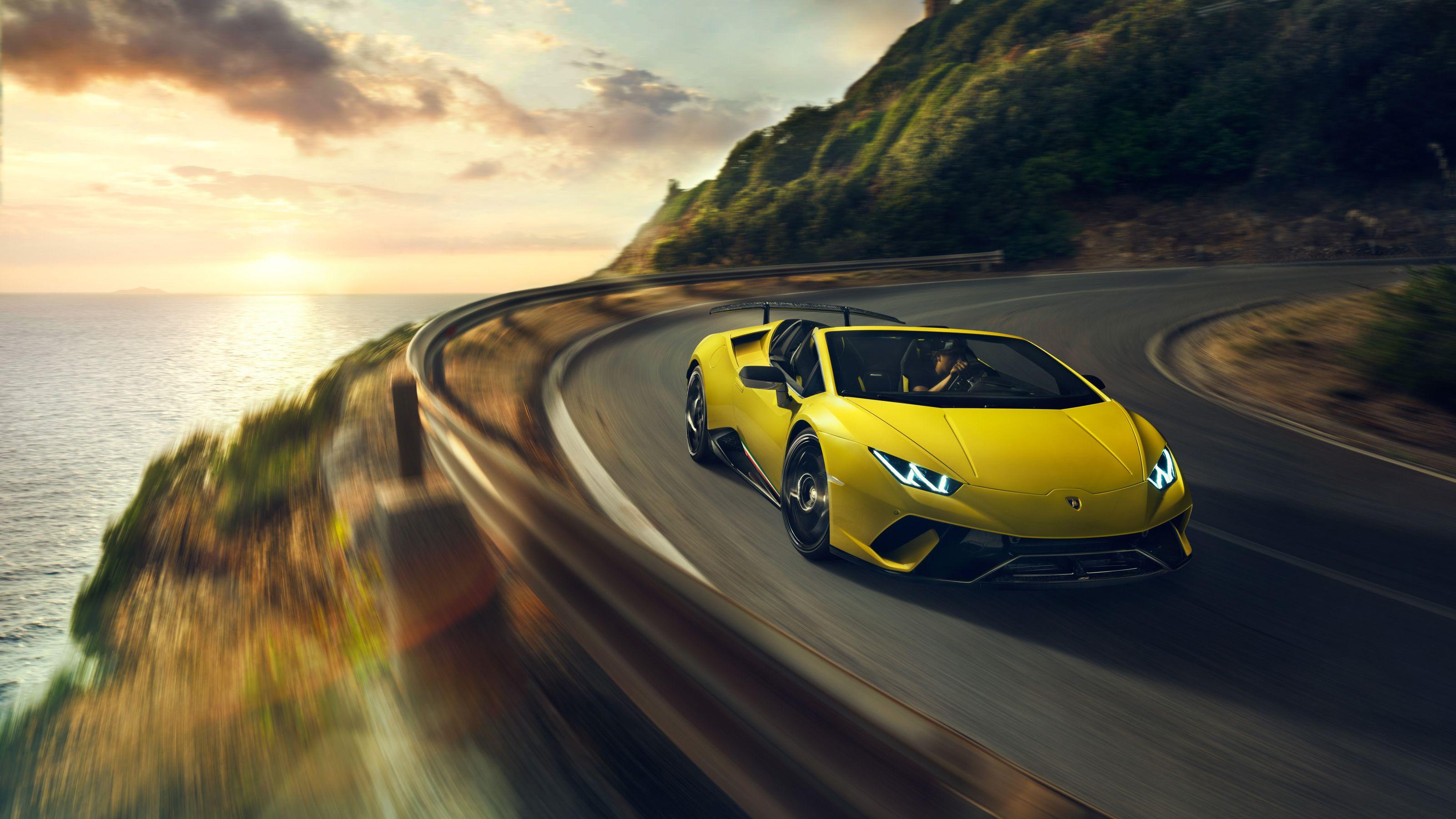 3200x1800 Lamborghini Huracan Performante Spyder 2 Wallpaper. HD Car Wallpaper