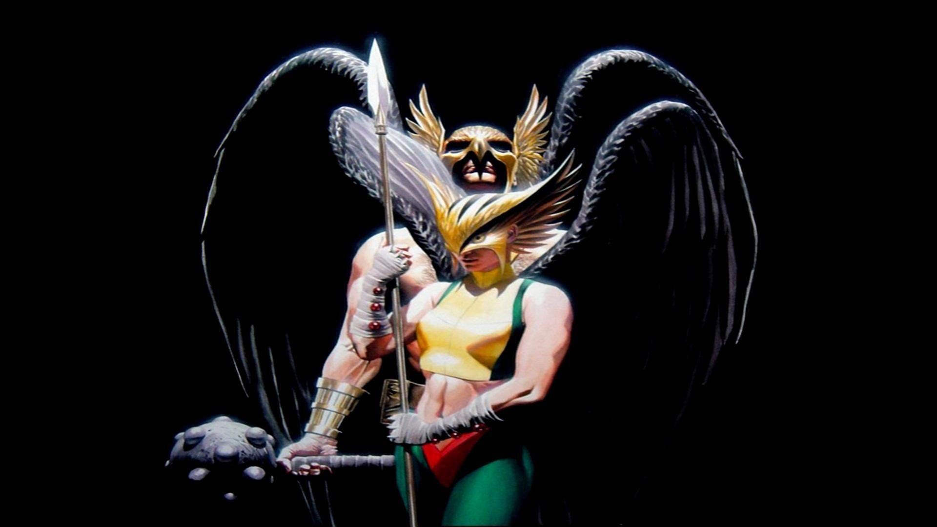 1920x1080 Hawkgirl Wallpaper
