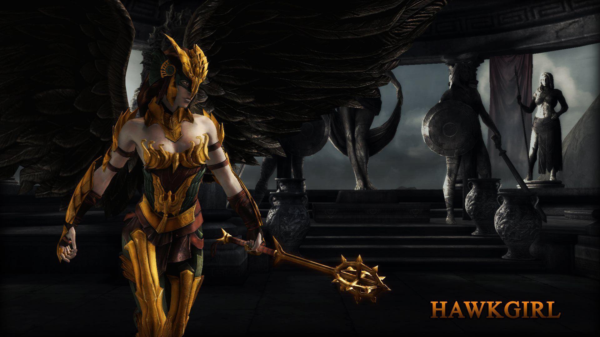 1920x1080 Hawkgirl Wallpaper