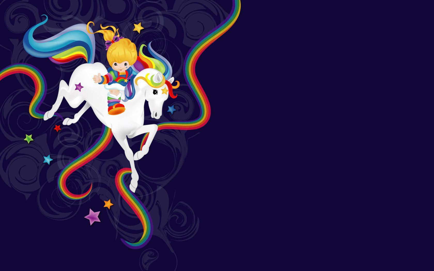 1680x1050 Rainbow Bright Desktop Wallpaper