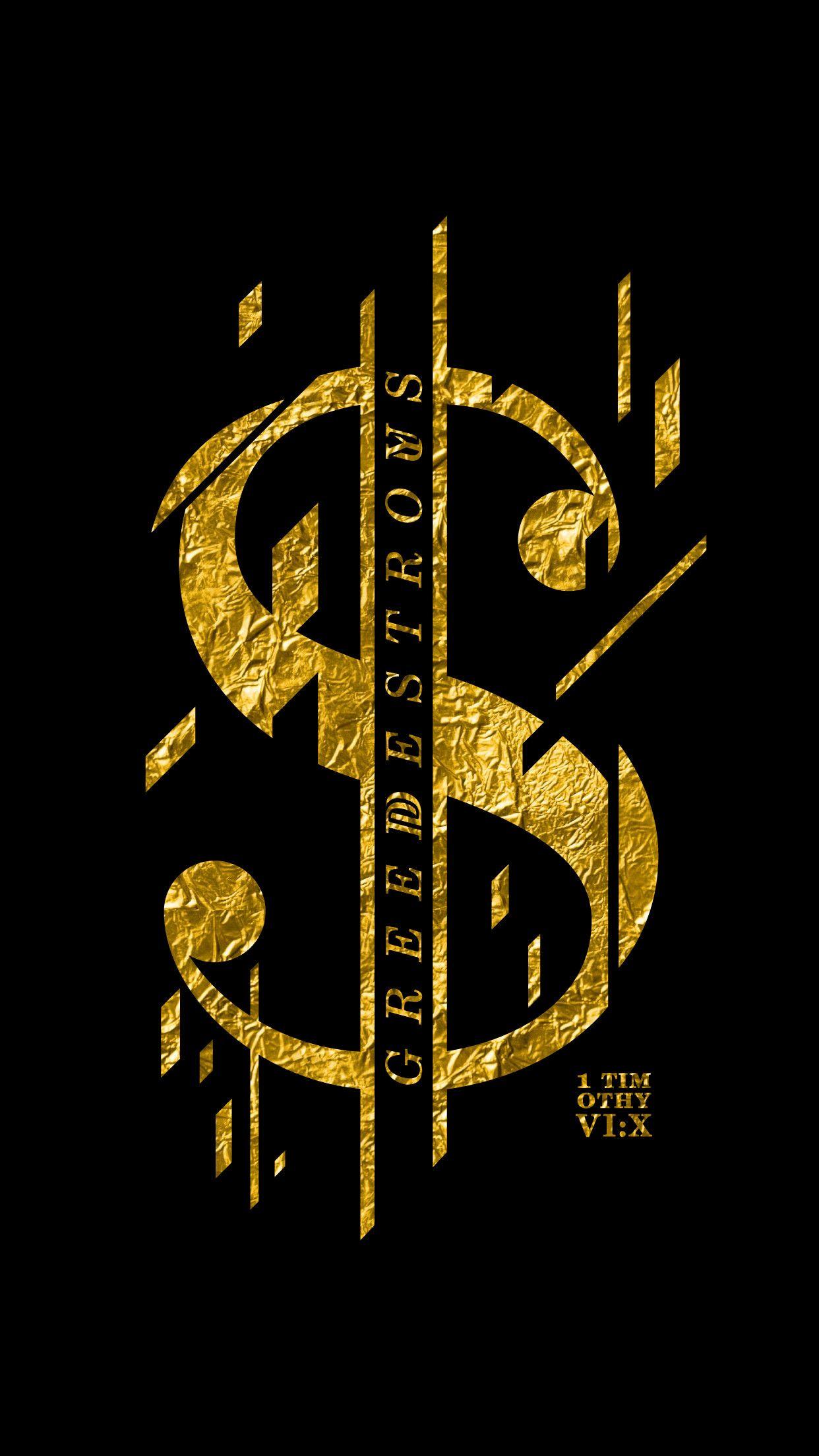 1242x2208 Wallpaper Gold Dollar Sign Source Â Addi Dollar Sign HD Wallpaper