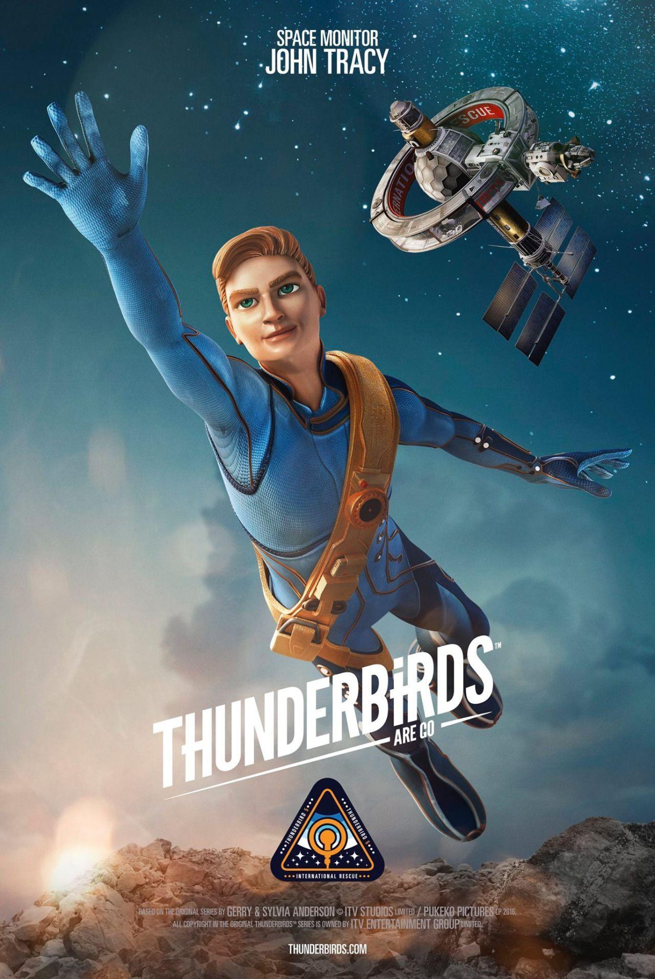 1280x1913 Official Thunderbirds Are Go does John enjoy most about Thunderbird 5?. Thunderbirds are go, Thunderbird, Classic cartoon characters