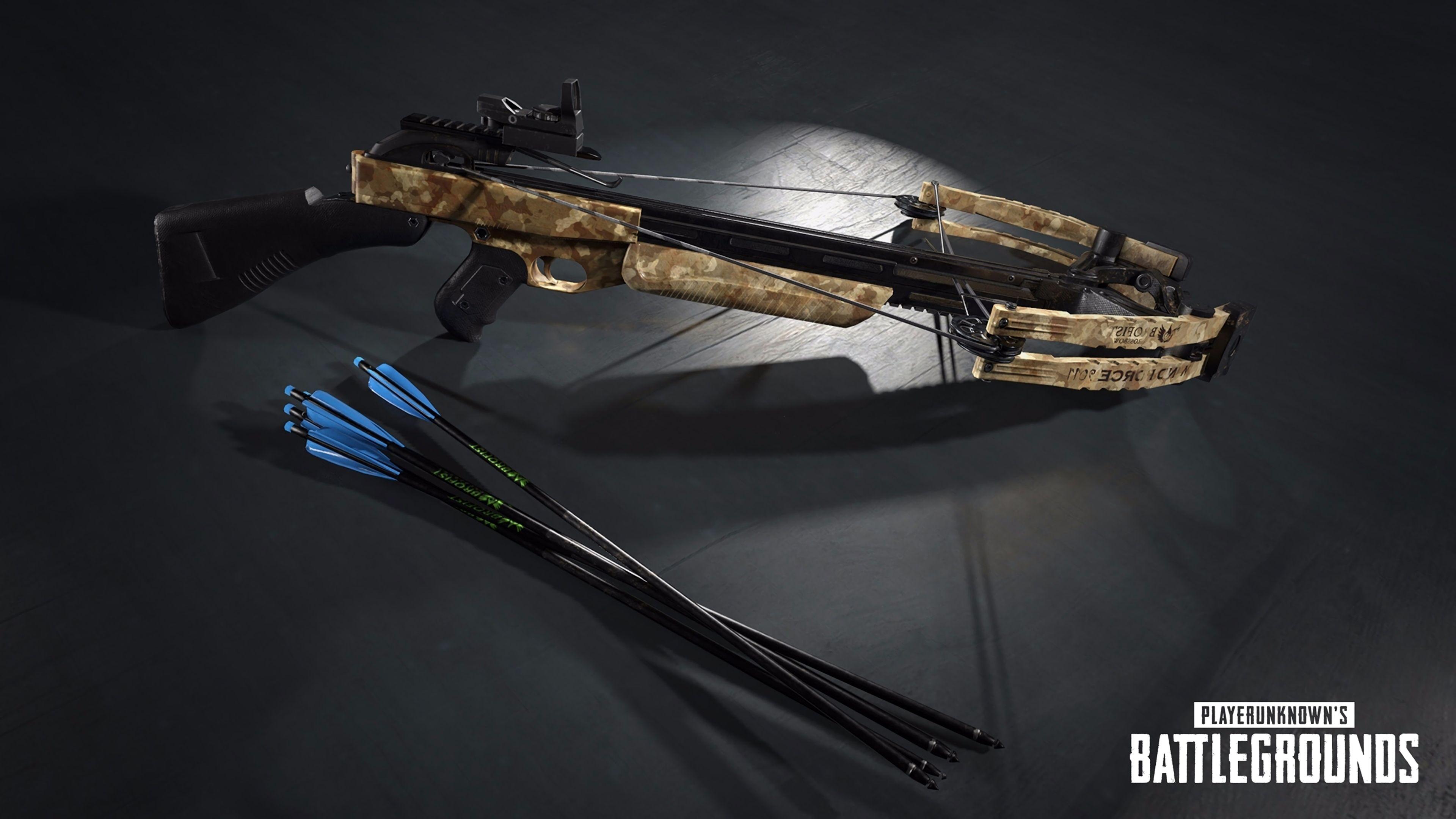 3840x2160 PUBG Crossbow PlayerUnknown's Battlegrounds 4K Wallpaper PlayerUnknown's Battlegrounds (PUBG) 4k wallp. Guns wallpaper, Epic fails, Attitude caption for instagram