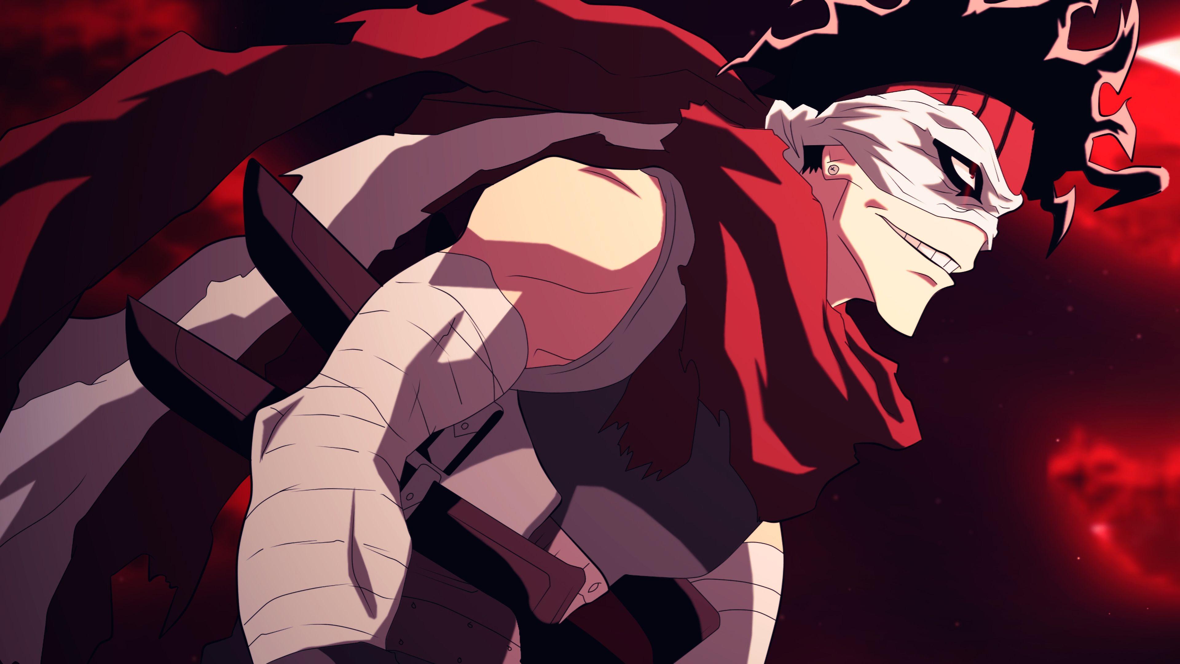 3840x2160 Stain (Chizome Akaguro) 4K 8K HD My Hero Academia (Boku no Hero Academia) Wallpaper