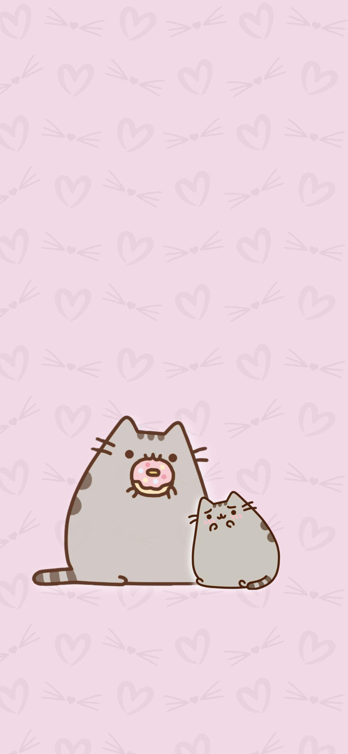 1125x2436 Pusheen