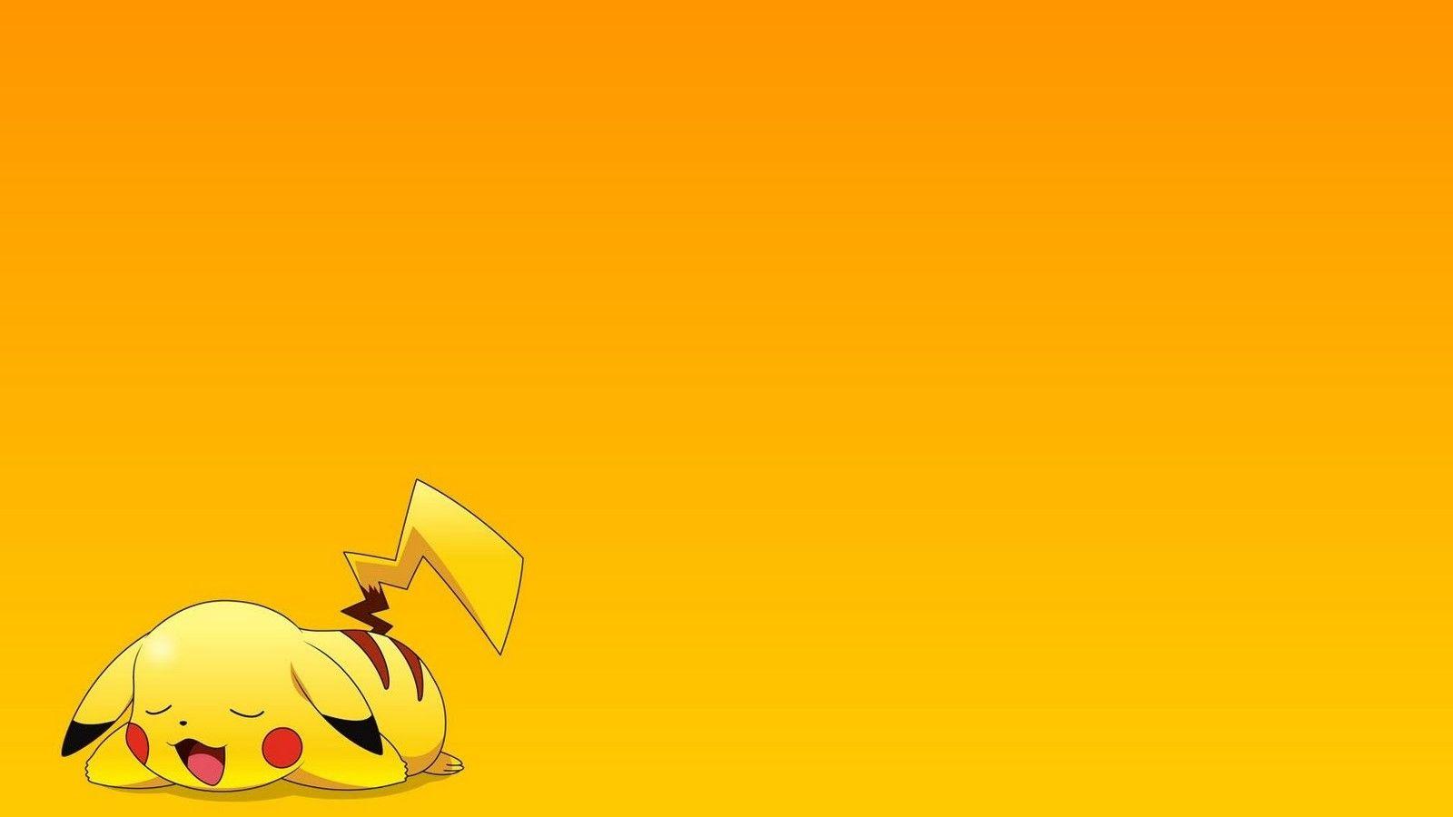 1600x900 Pikachu Sleep Wallpaper Free HD Wallpaper