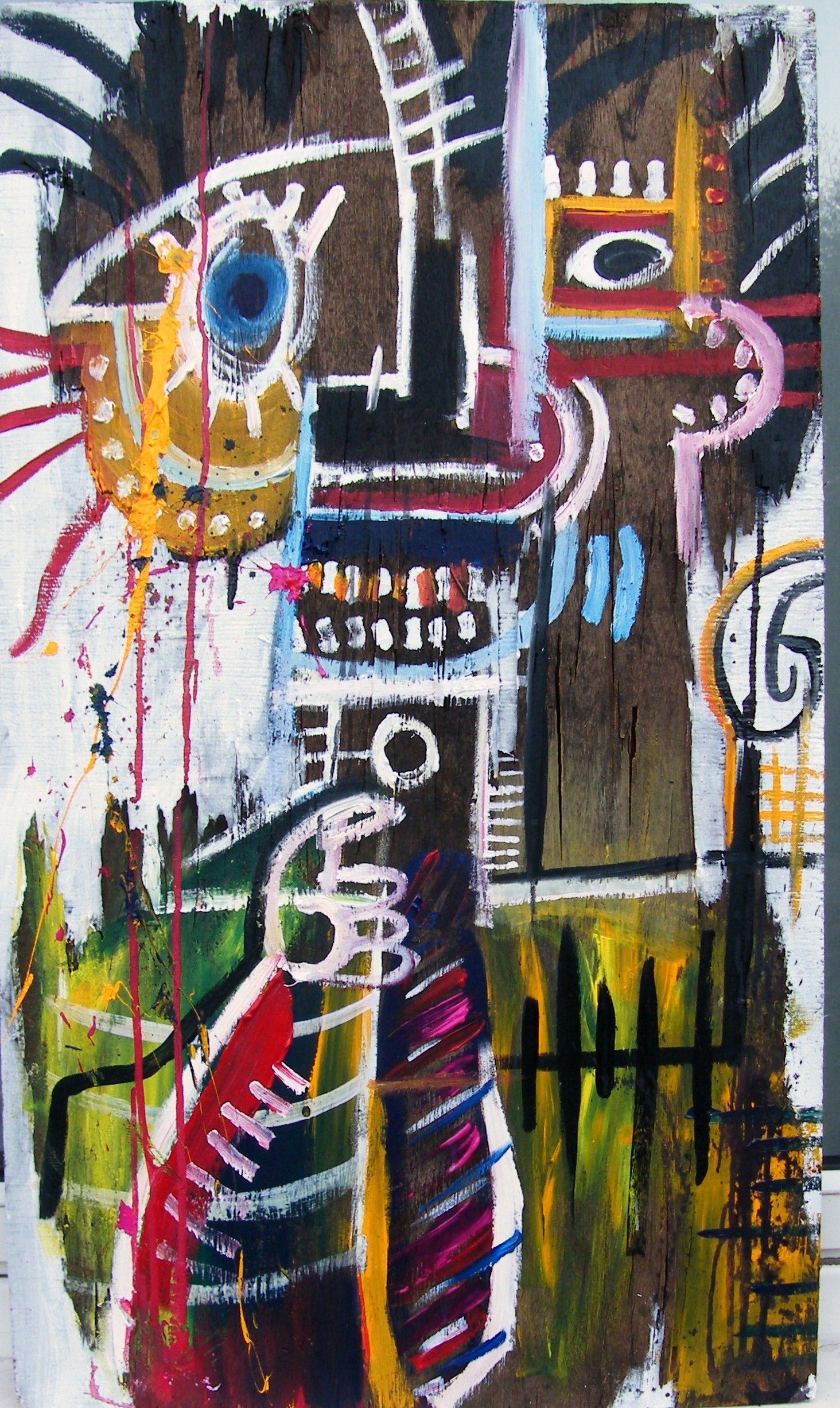 Download Original Philistines Painting By Jean Michel Basquiat Wallpaper   Wallpaperscom