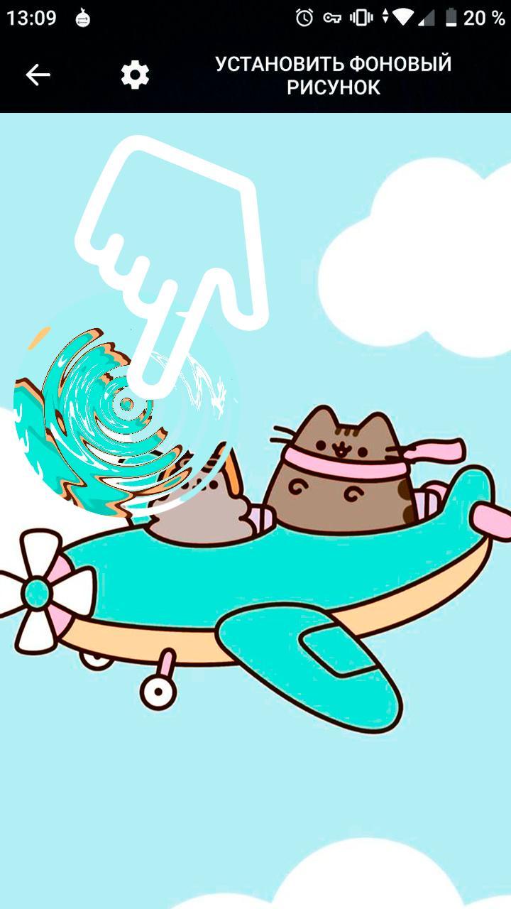 720x1280 Cat Cute Little Pusheen Live Wallpaper for Android