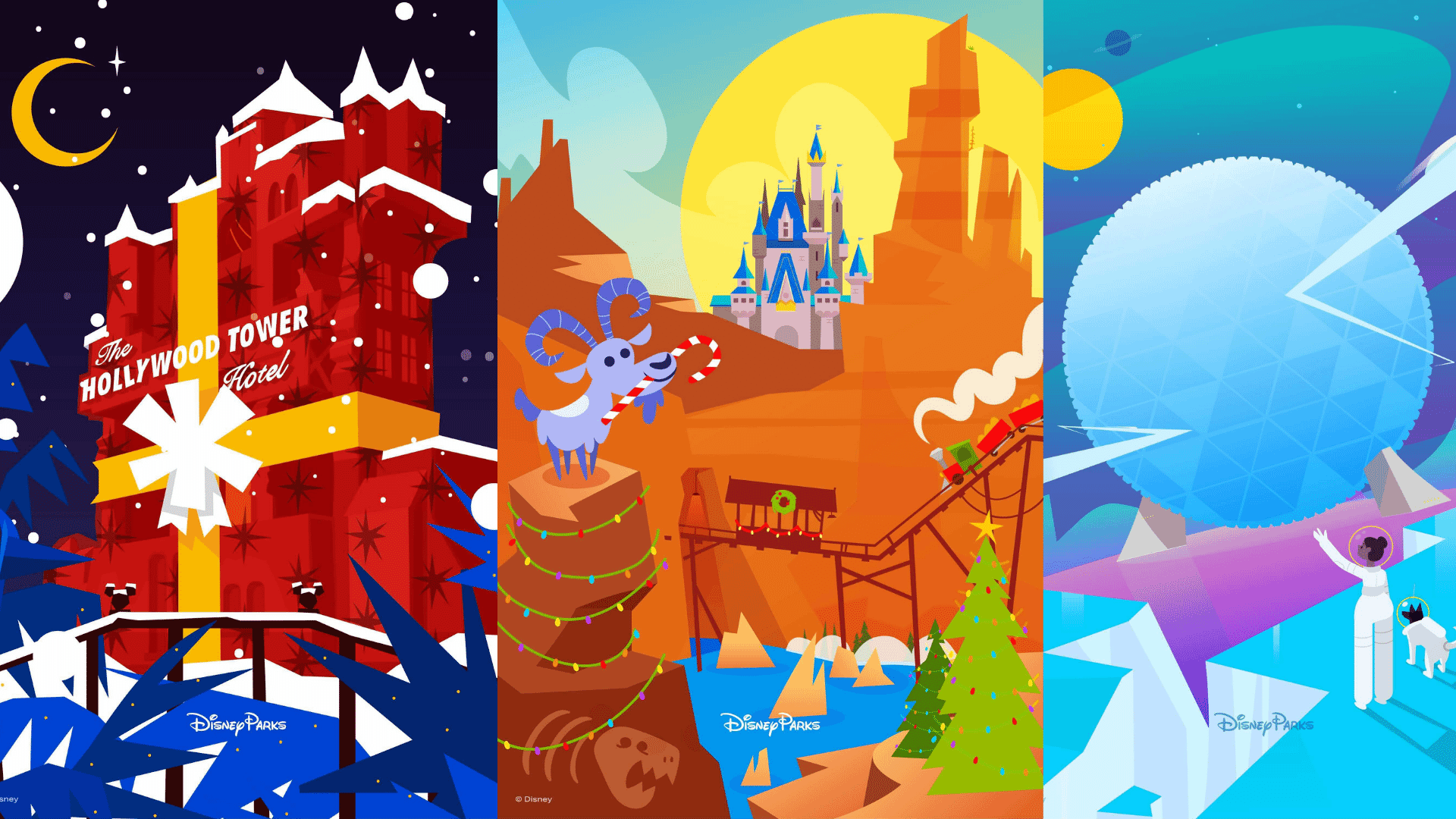 1920x1080 New Disney Parks Holiday Phone Wallpaper Now Available for Download News Today