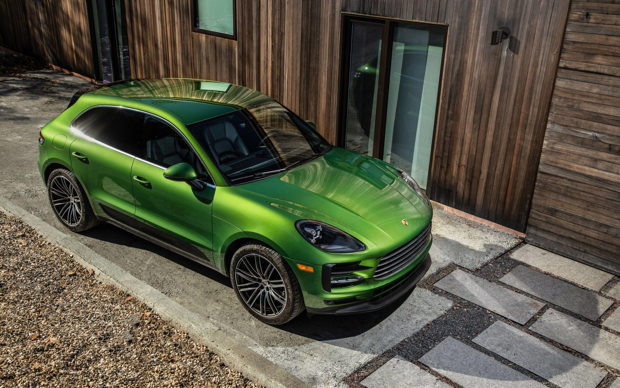 2560x1600 Wallpaper: Car, Green, Porsche, Porsche Macan S, SUV