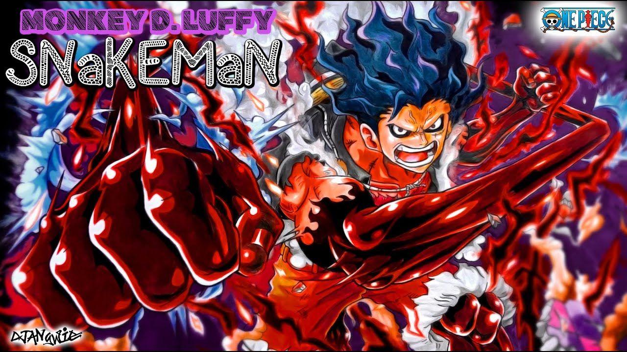 1280x720 Luffy Snake Man Art