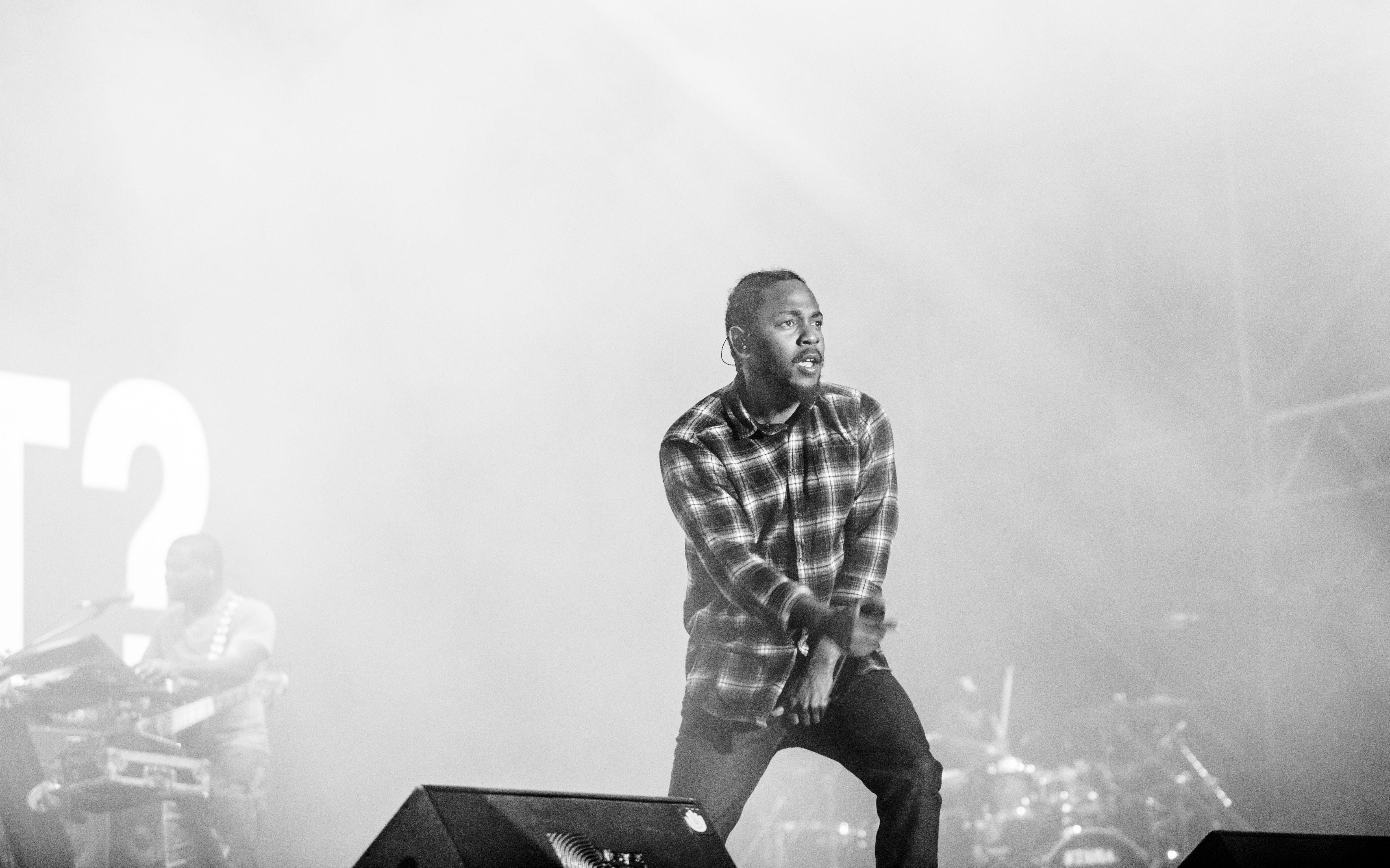 Kendrick Lamar makes explosive return to St Paul