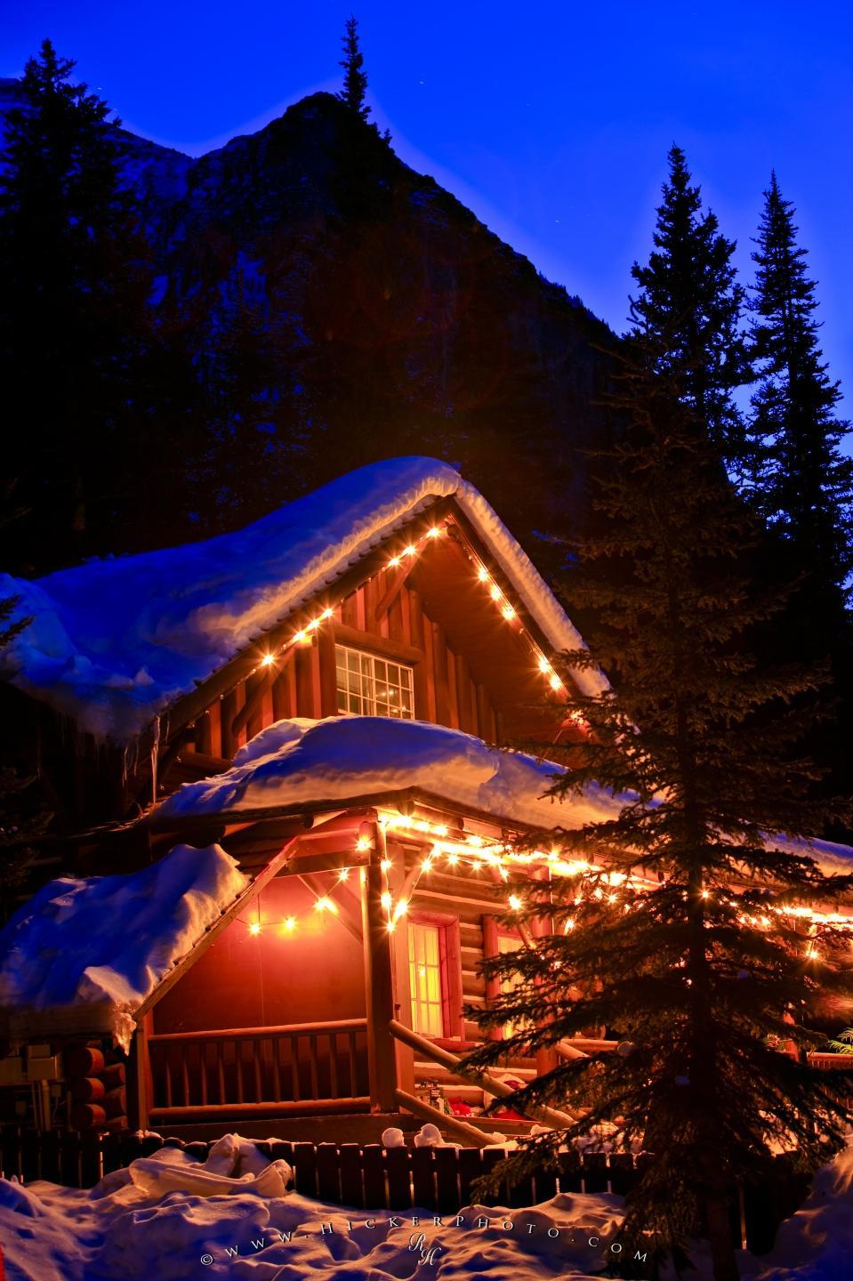 959x1440 Free Winter Cabin Wallpaper Image