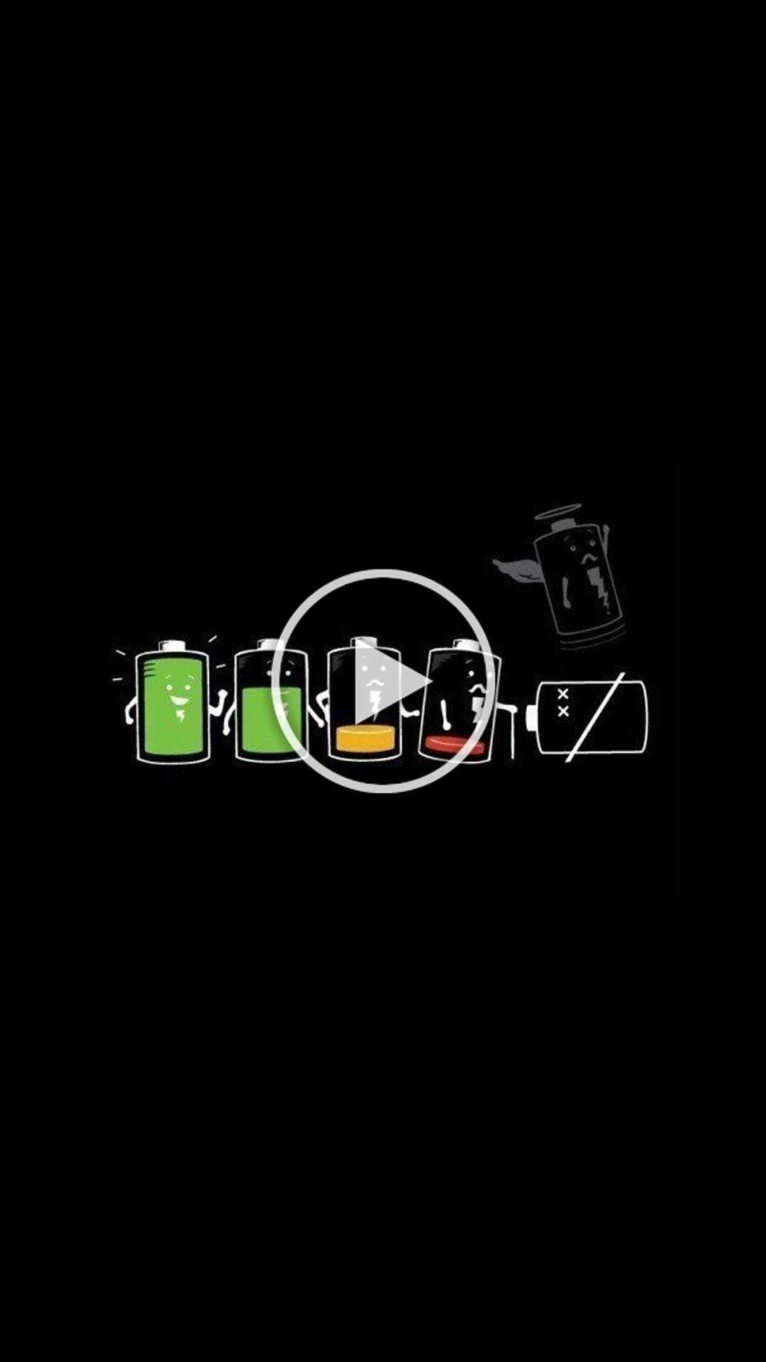 1080x1920 Cool Wallpaper Background Funny: The Battery Life Funny cartoon art iPhone wallpaper Tap #wallpaper #cool. iPhone wallpaper, Funny wallpaper, Funny wallpaper