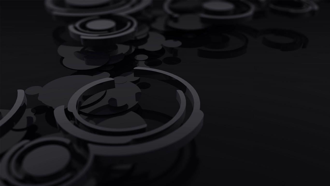 1366x768 Wallpaper Black Hp Compaq 1366x768