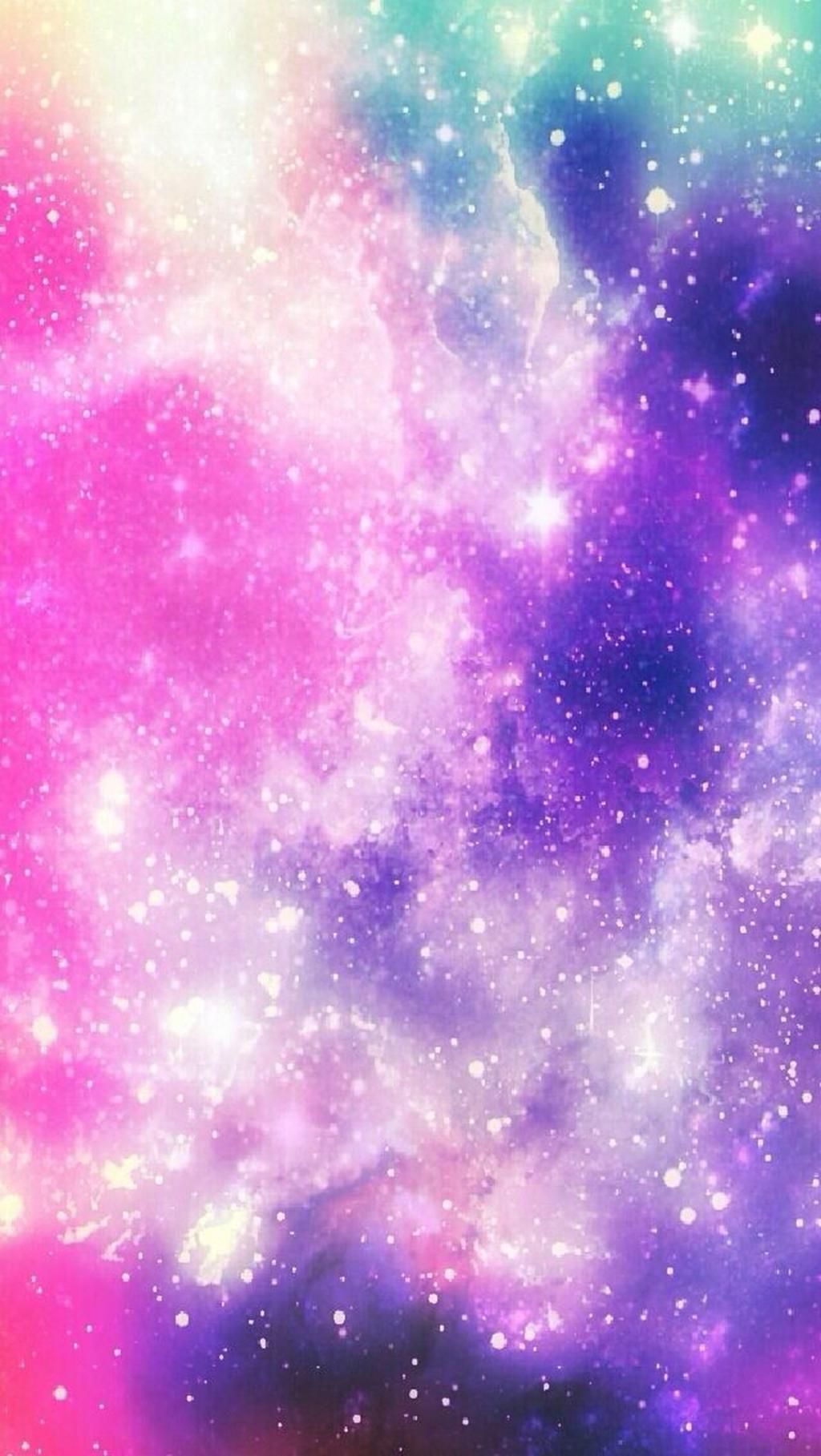 Download Colorful Feathers In A Cute Galaxy Wallpaper  Wallpaperscom