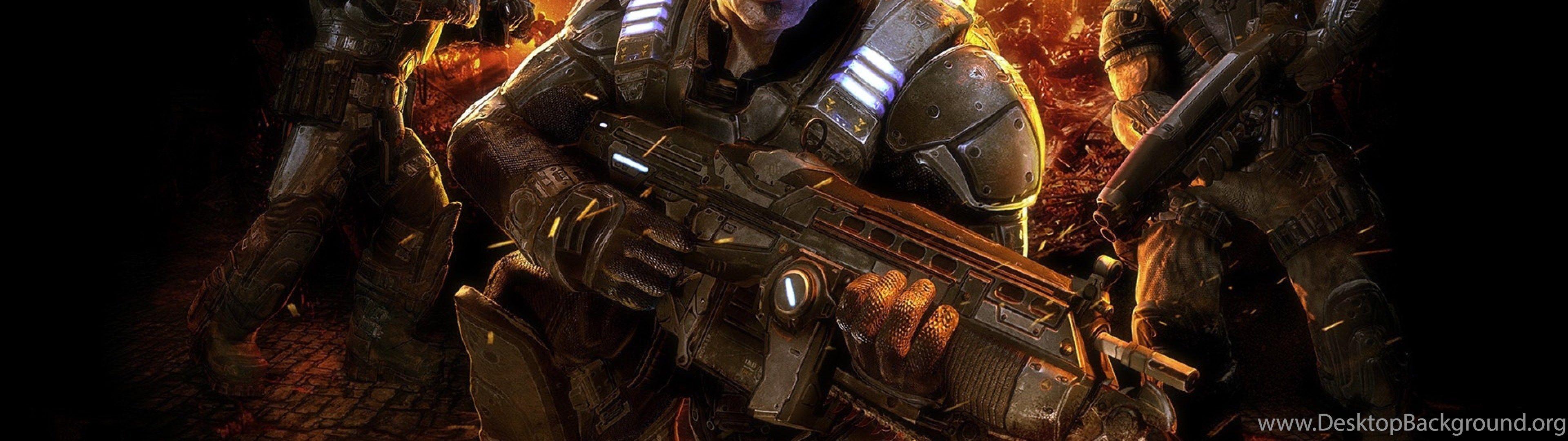 3840x1080 4K Ultra HD Gears Of War Wallpaper HD, Desktop Background 3840x2160 Desktop Background